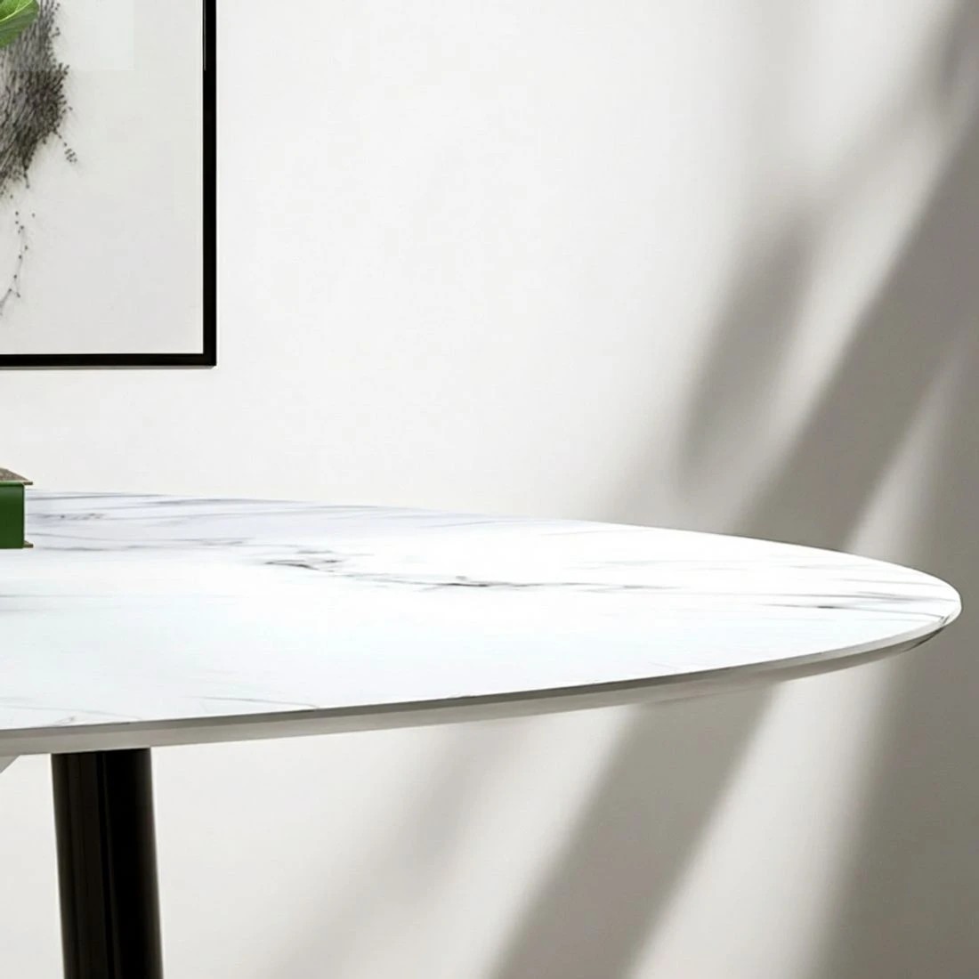 4 1 Artiss Dining Table and 4 Chairs Set Marble - Multi, 4 of 6