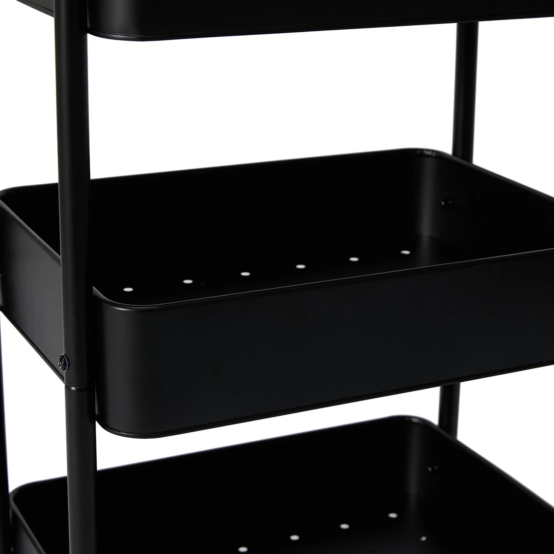 6 3 Tier Trolley - Black, 6 of 7