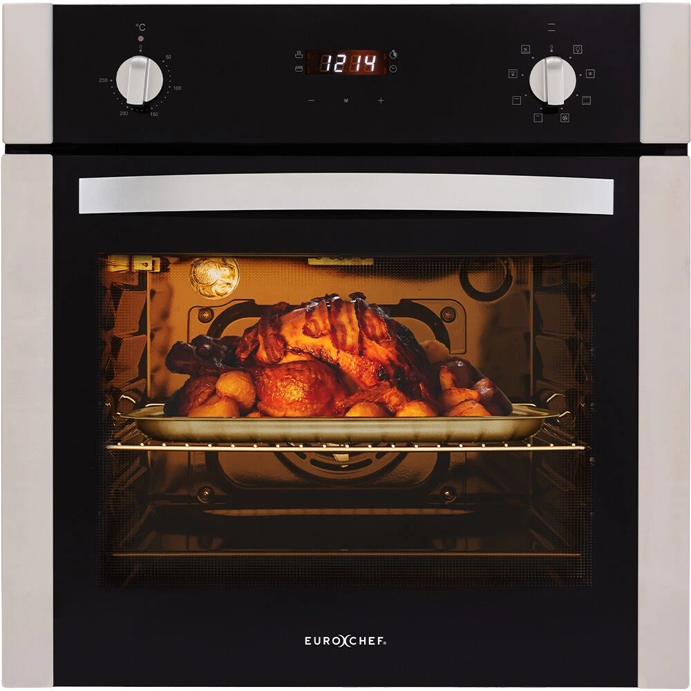 1 EuroChef 60cm Built-in Electric Oven - OE708B, 1 of 1