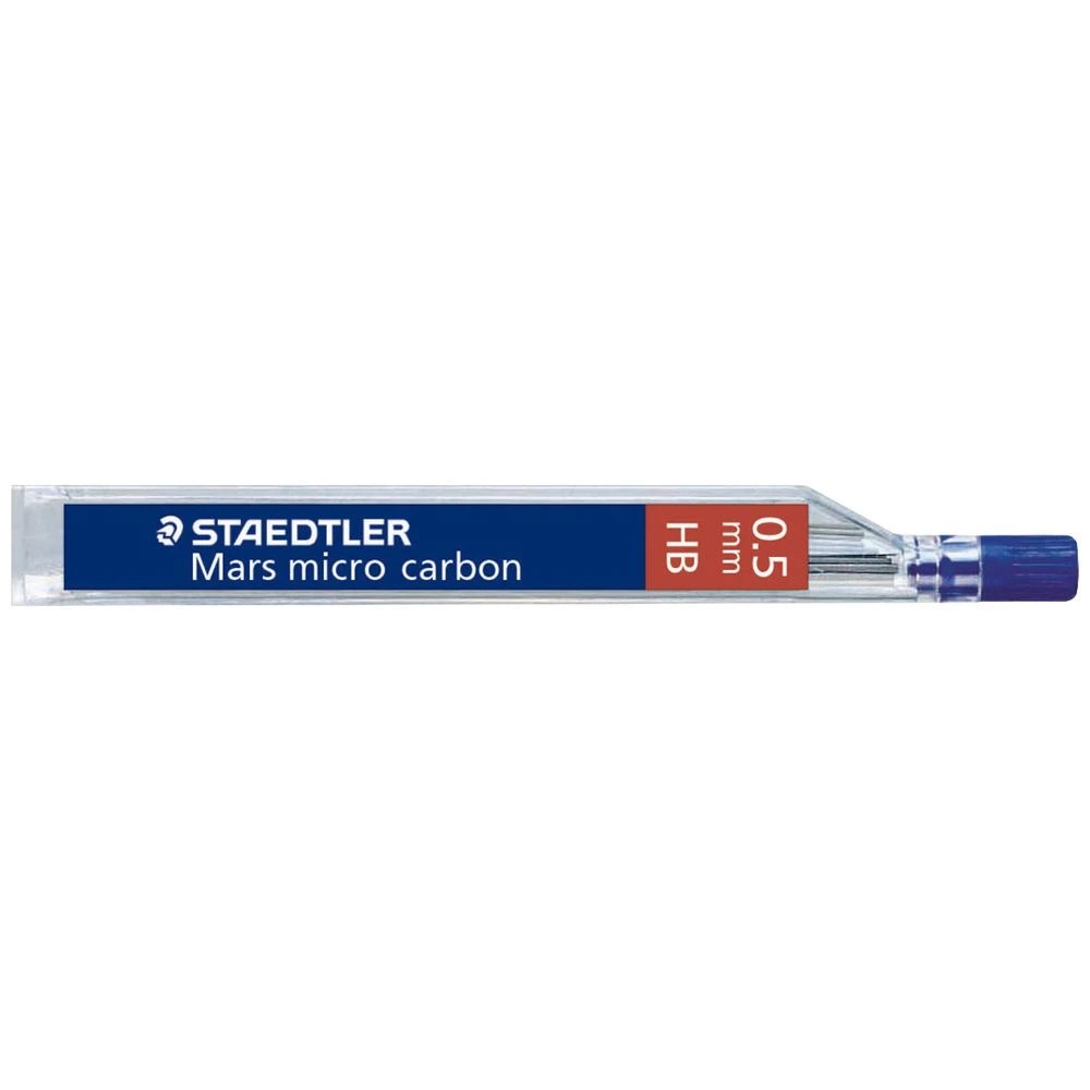 1 Staedtler Mars Micro Mechanical Pencil Lead Refills 0.5mm HB, 1 of 3