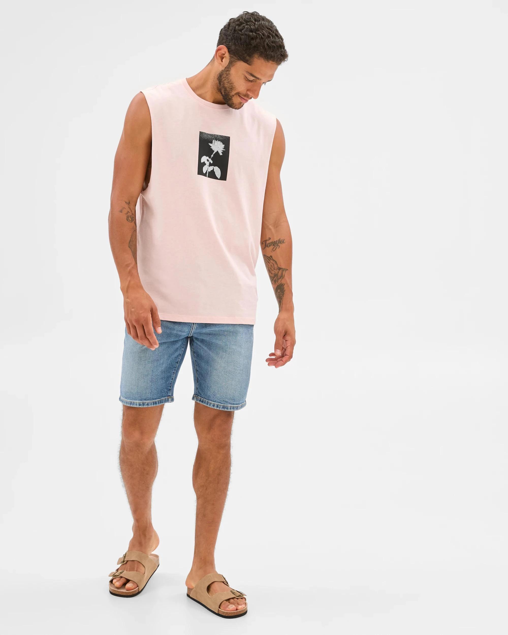 2 Target Australian Cotton Tank Top PINK MARLE, 2 of 5