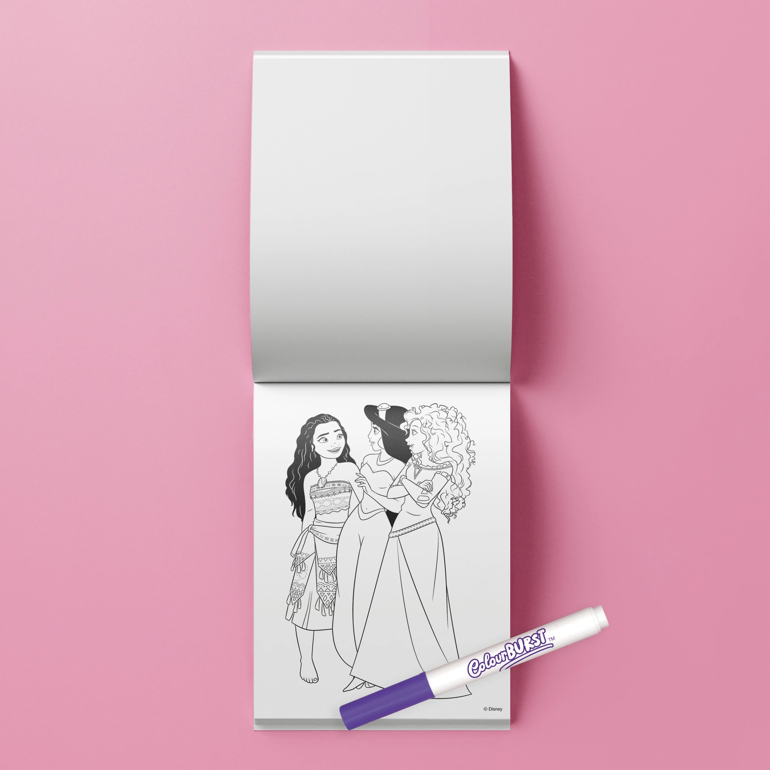 6 INKredibles Disney Princess Mess-Free Activity Kit - Book, 6 of 9