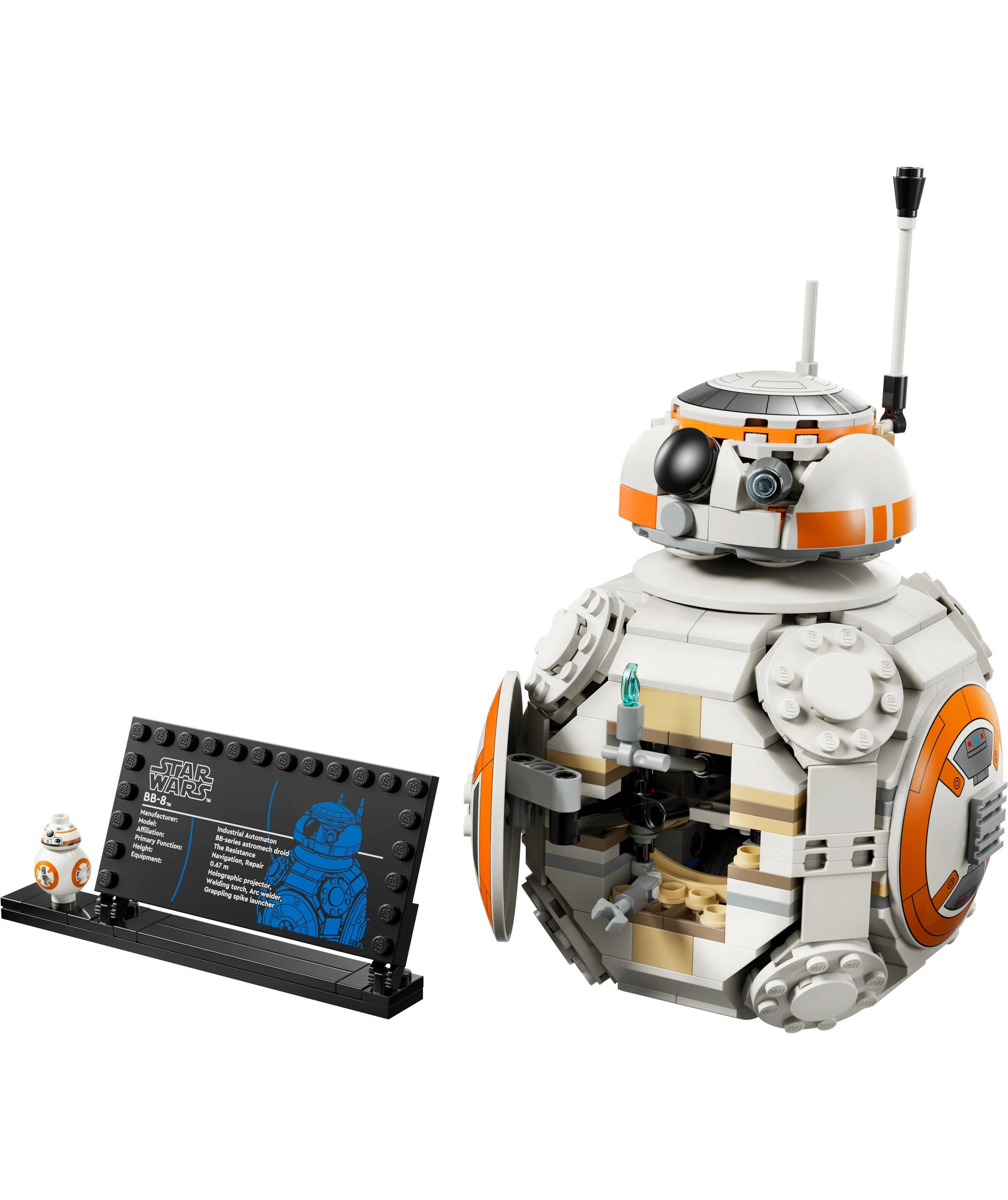 2 LEGO Star Wars BB-8 Astromech Droid 75452, 2 of 10