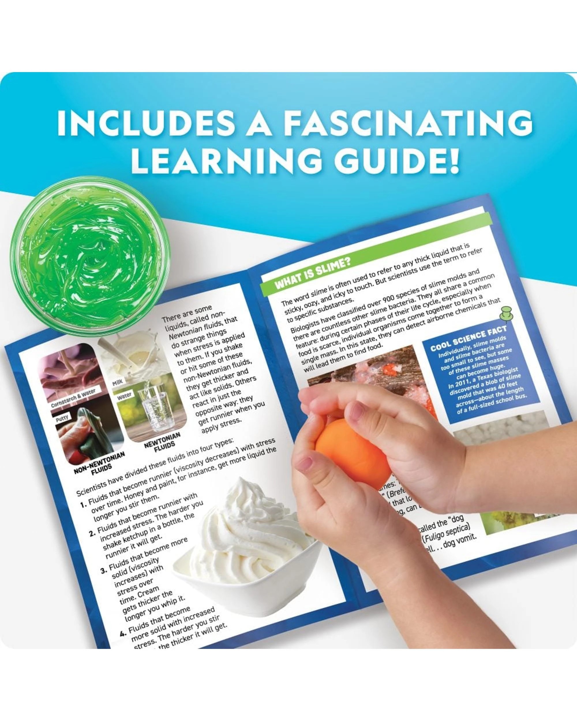 2 National Geographic Slime and Putty Experiment Lab Activity Kit, 2 of 6