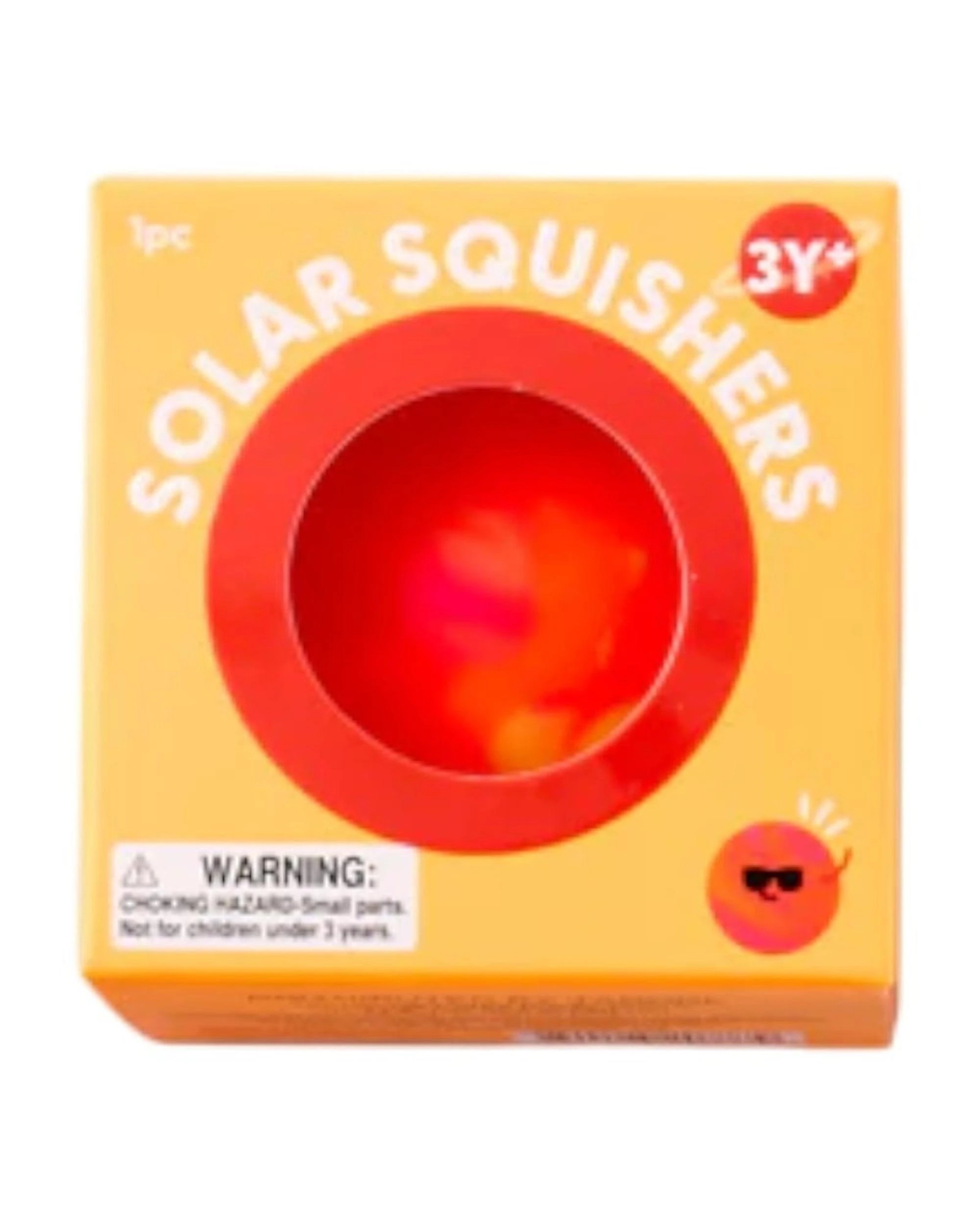 2 J'adore Solar Squishers Squishy - Orange, 2 of 3