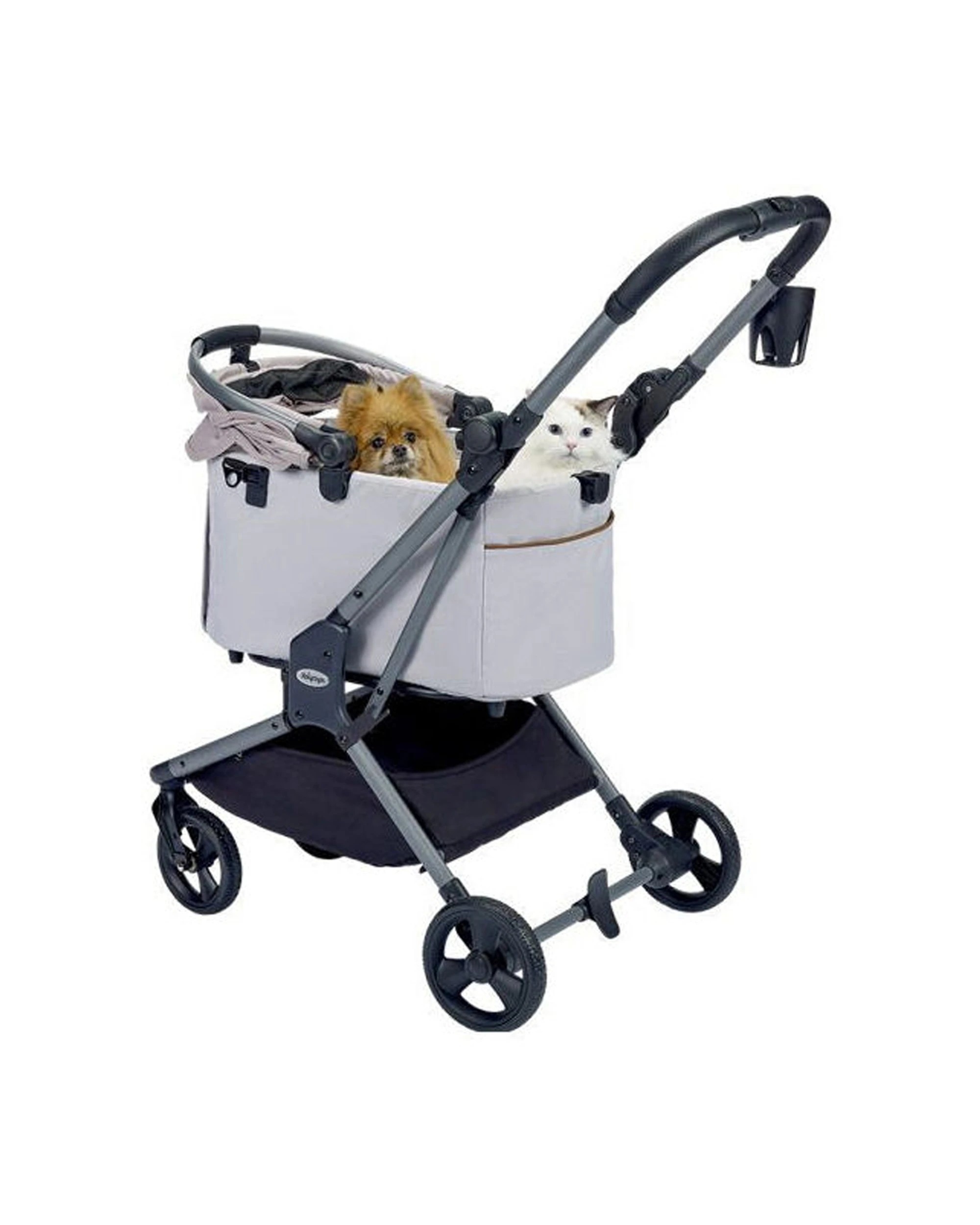 3 Ibiyaya Lyte 3-In-1 Detachable Pet Stroller Medium 20kg Aluminium Frame, 3 of 6