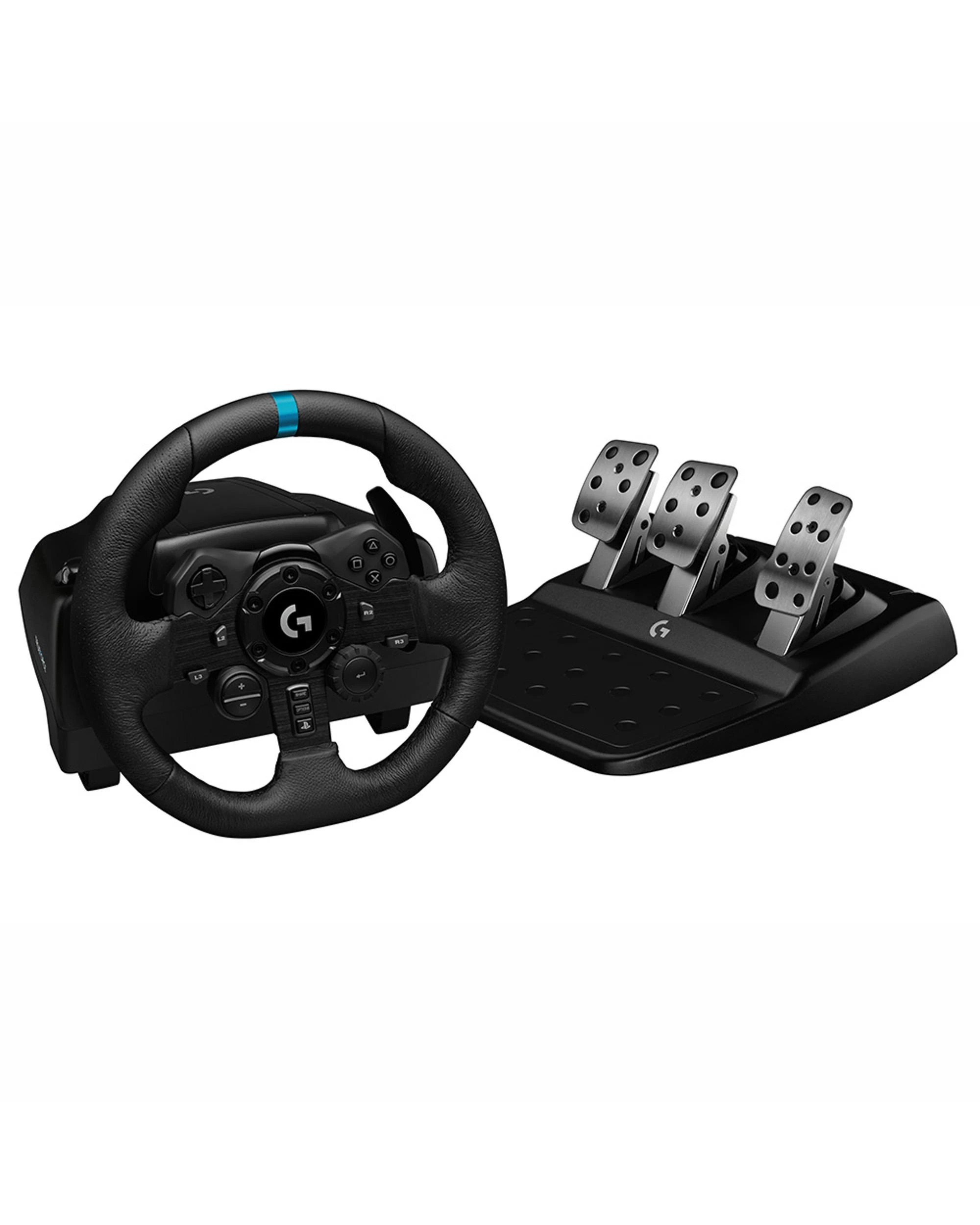 3 Logitech G923 Trueforce Sim Racing Wheel for PS5, PS4 and PC - Black, 3 of 7