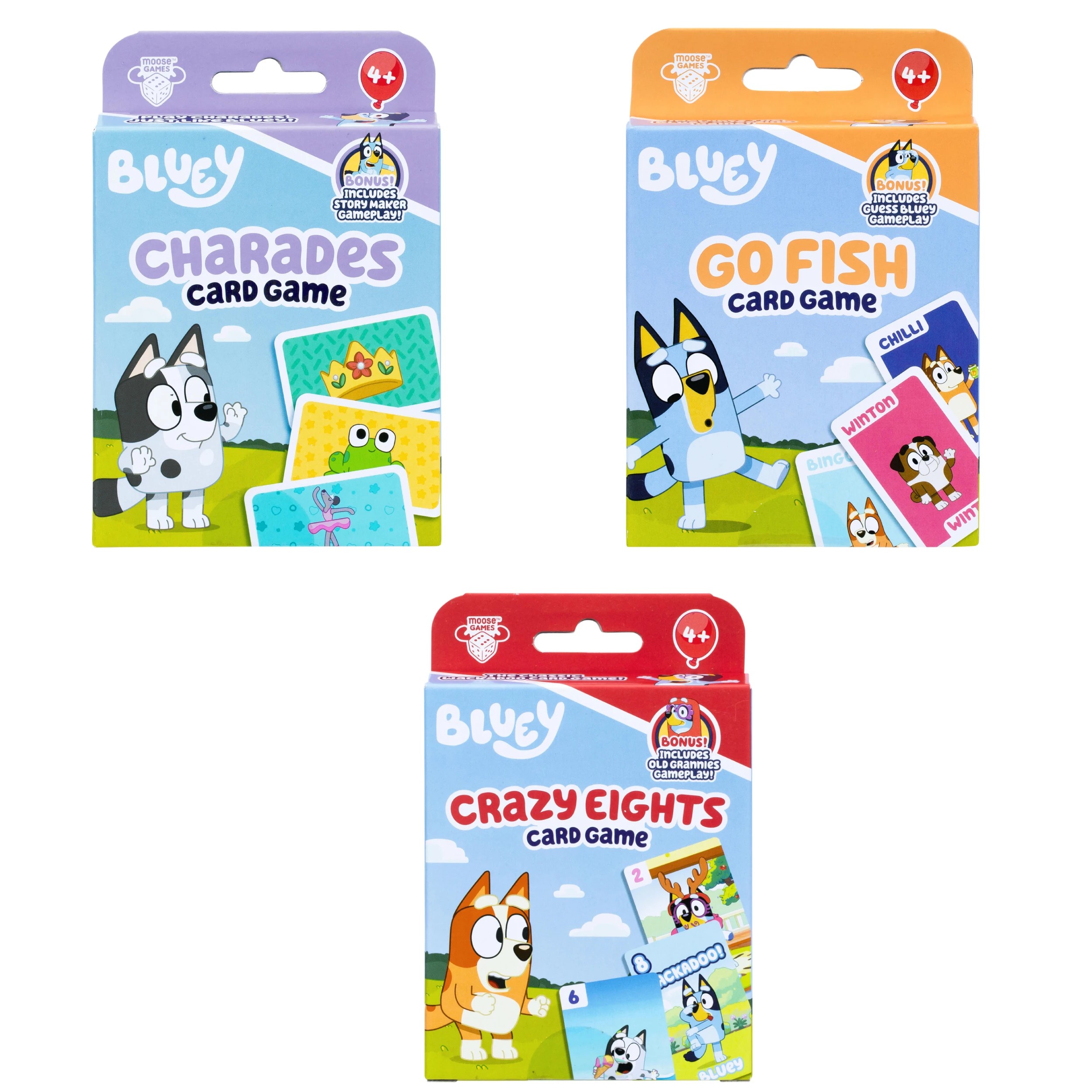 1 Bluey Card Game - Assorted, 1 of 10