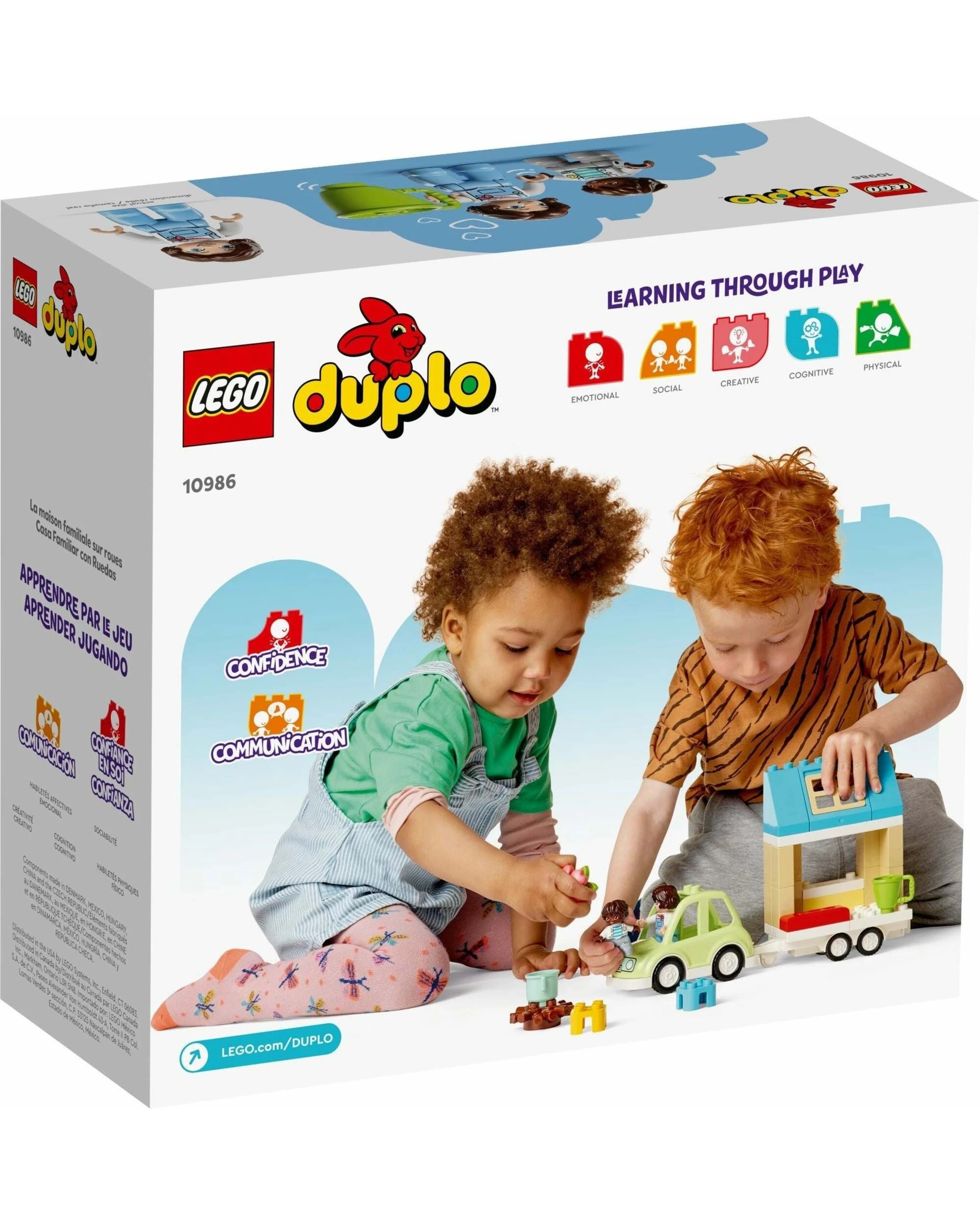 4 LEGO Duplo Town Family House on Wheels 10985, 4 of 5