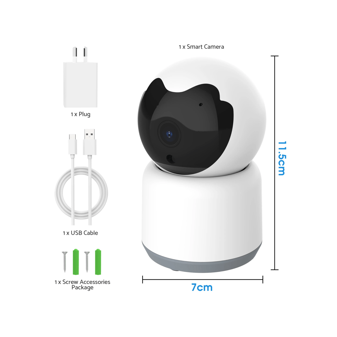 8 Advwin 2.4g&5g Wifi Security Hd Camera, 8 of 8