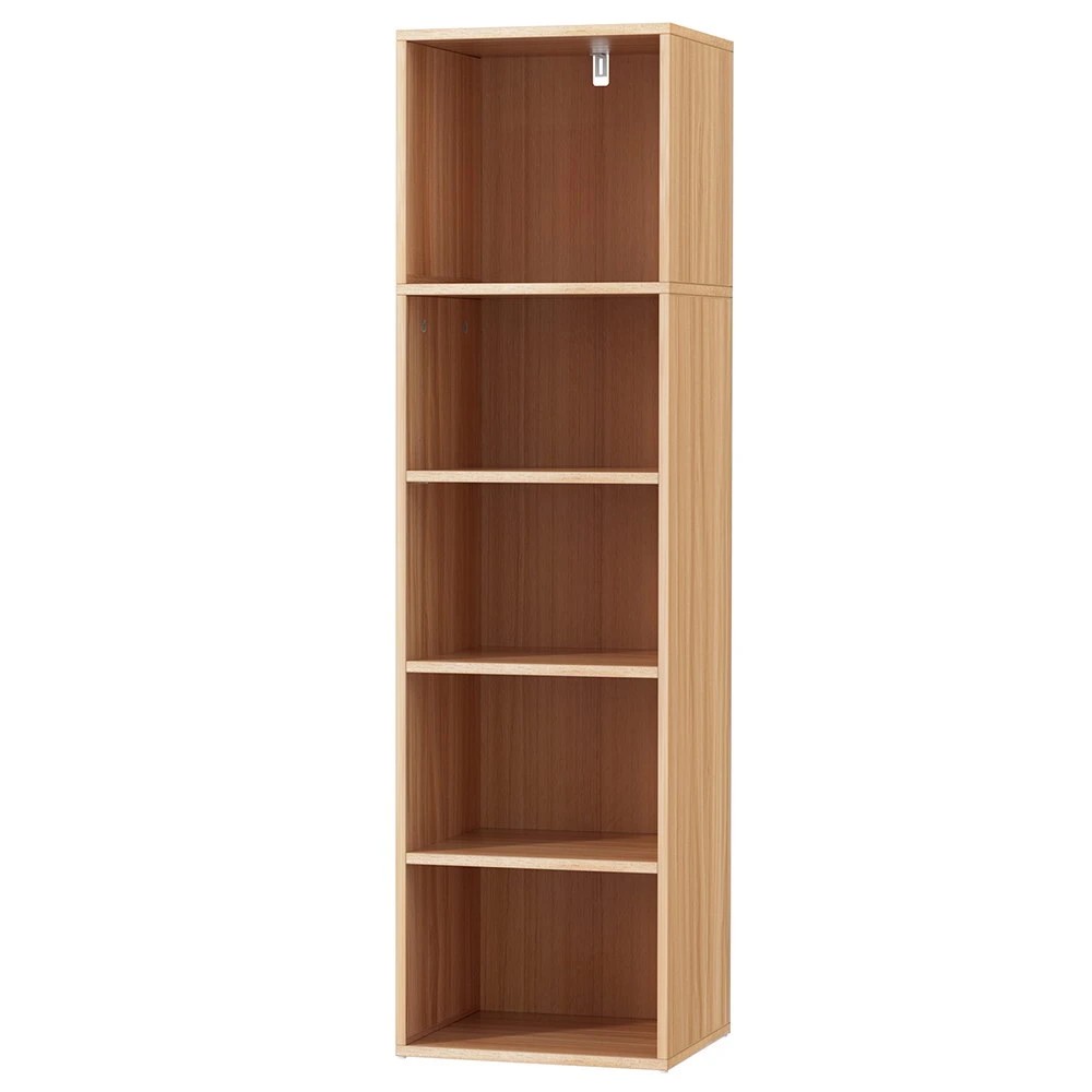1 Artiss Bookshelf 5 Tiers MILO - Natural, 1 of 5