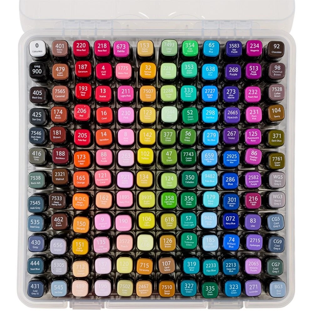 3 Born Dual-Tip Art Markers Assorted 144 Pack, 3 of 7