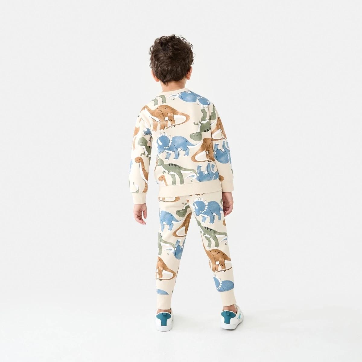 6 All Over Print Trackpants Bge Dino, 6 of 8