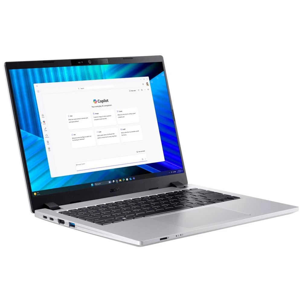 2 Acer TravelMate P2 14" Core Ultra 5 16/512GB Laptop, 2 of 8