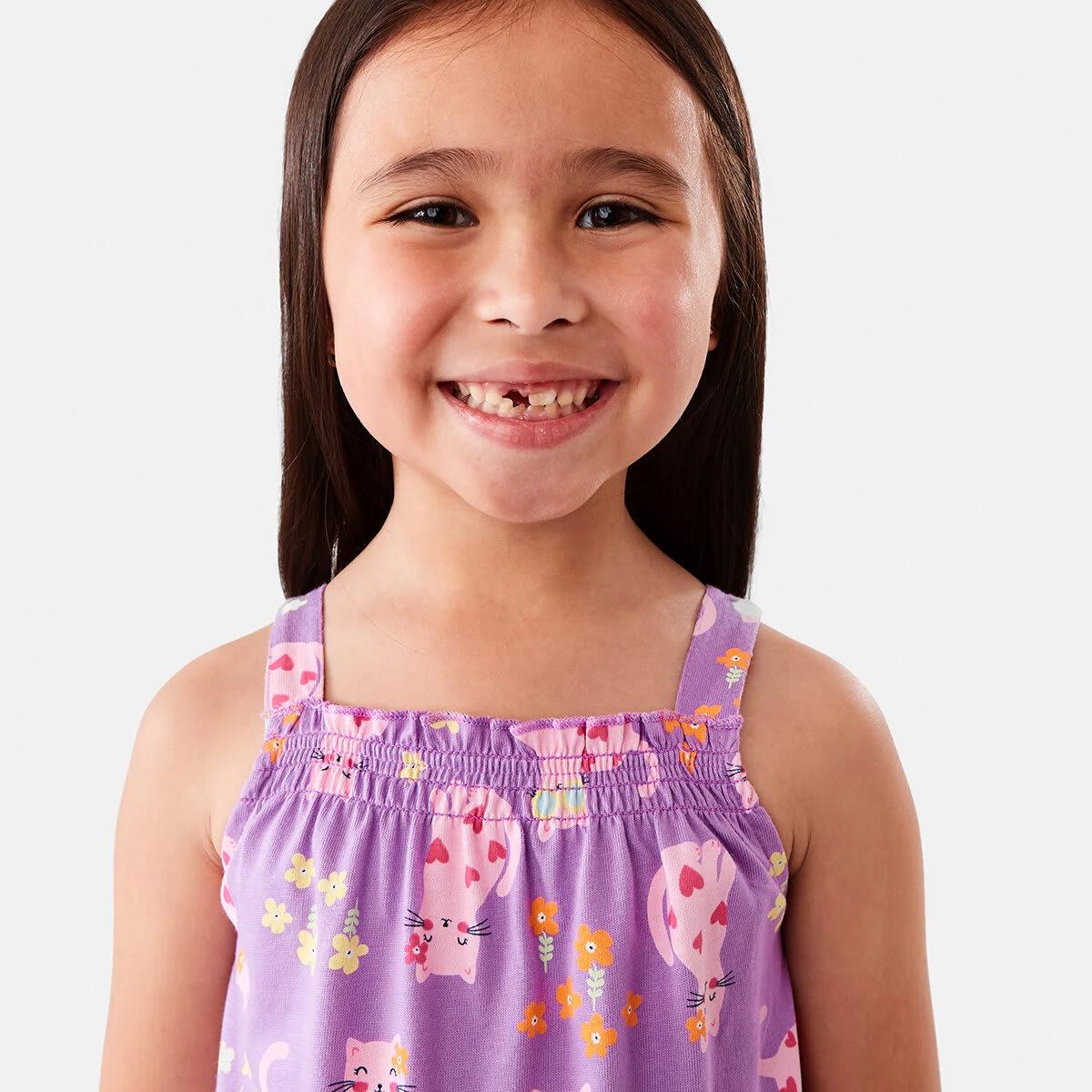 3 Jersey Playsuit Prpl Cat, 3 of 8