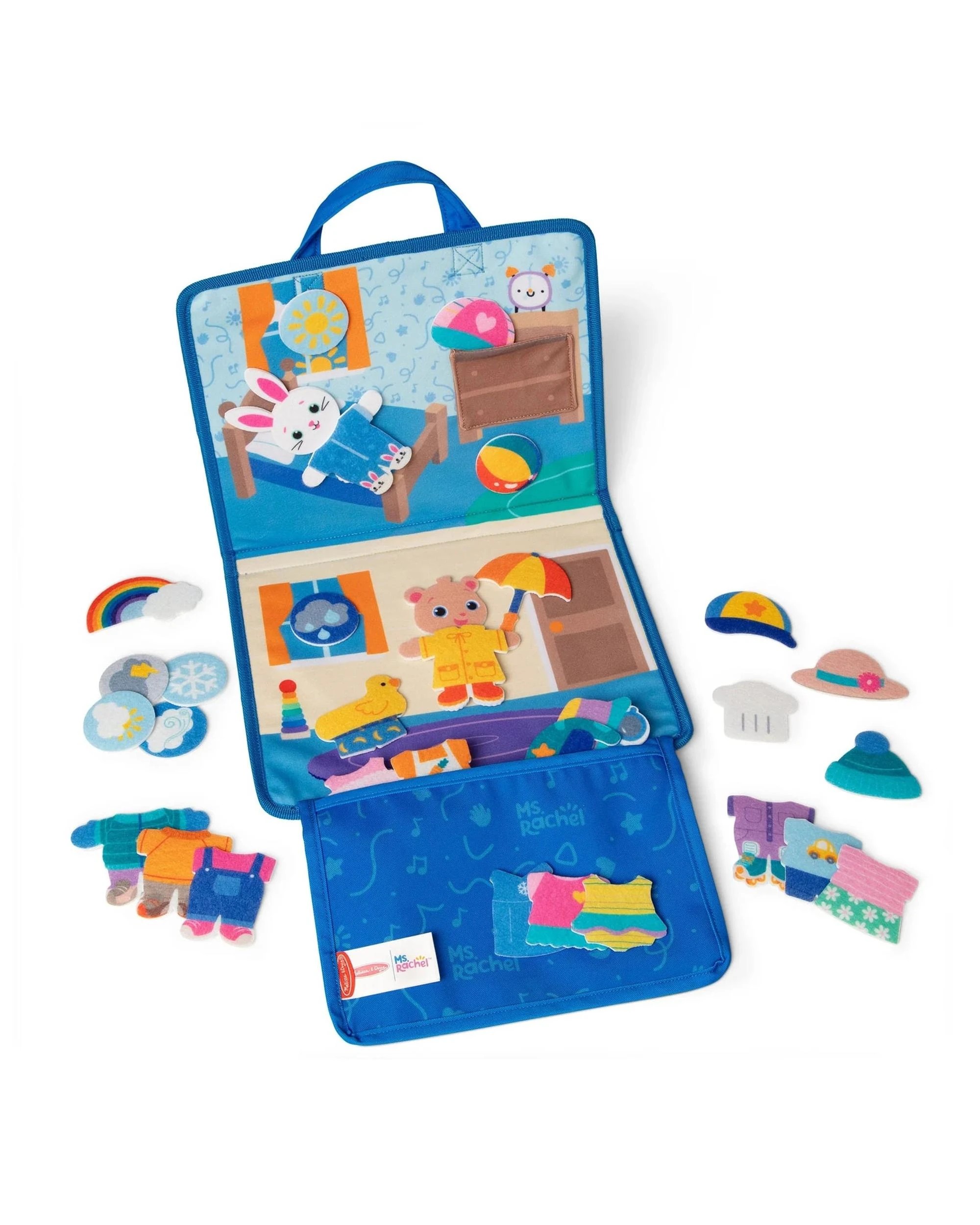 2 Melissa and Doug Ms Rachel Ms Rachel What To Wear Felt Activity Board, 2 of 9