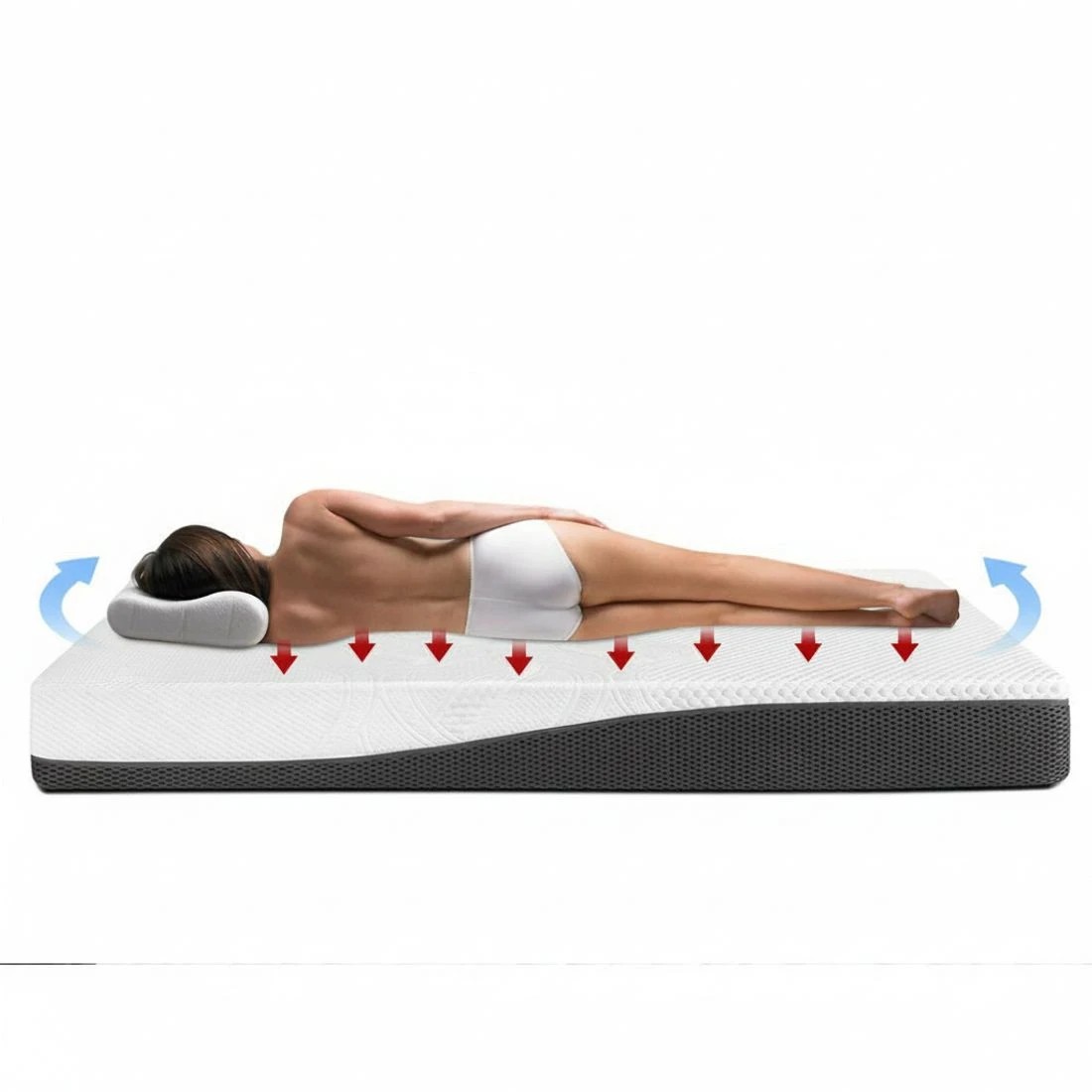 5 Giselle Bedding Memory Foam Mattress Bed Cool Gel Non Spring 21cm Single - Single Bed - Multi, 5 of 8