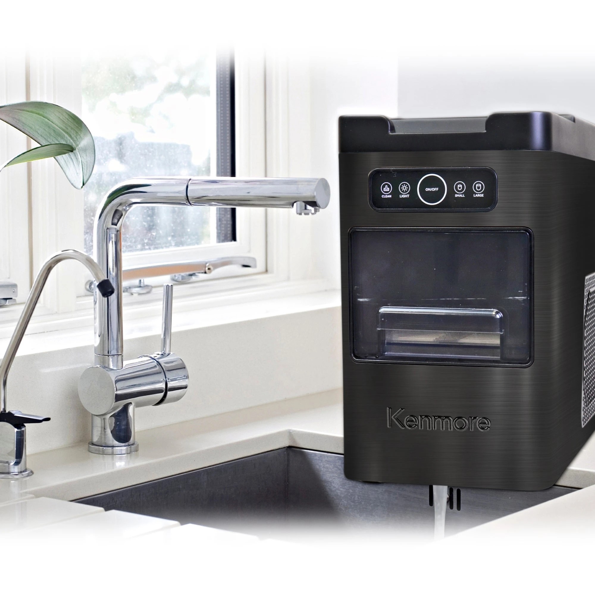 6 Kenmore Ice Maker – 11.7kg/24hr - Black, 6 of 8