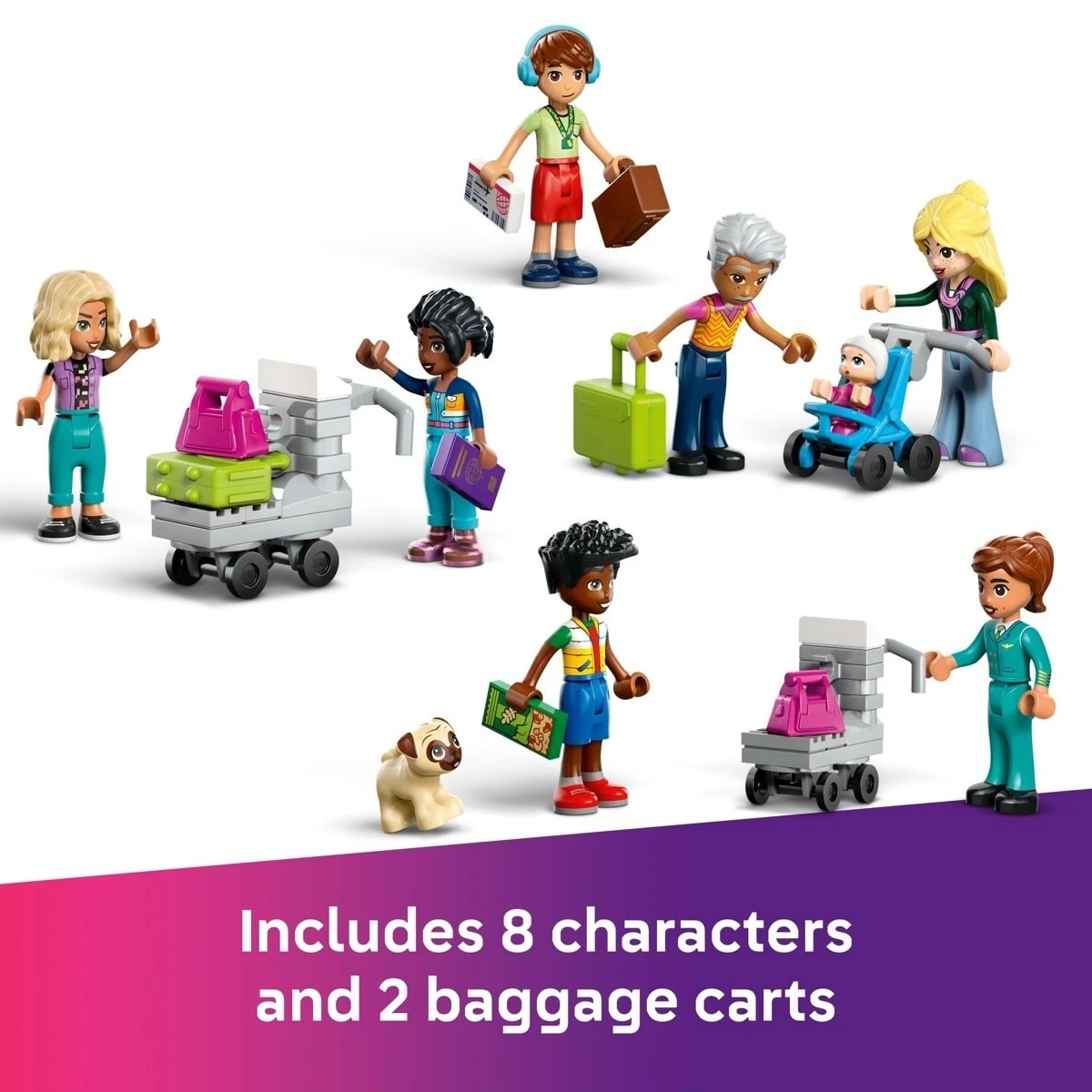 9 LEGO Friends Heartlake City Airport and Airplane 42656, 9 of 10