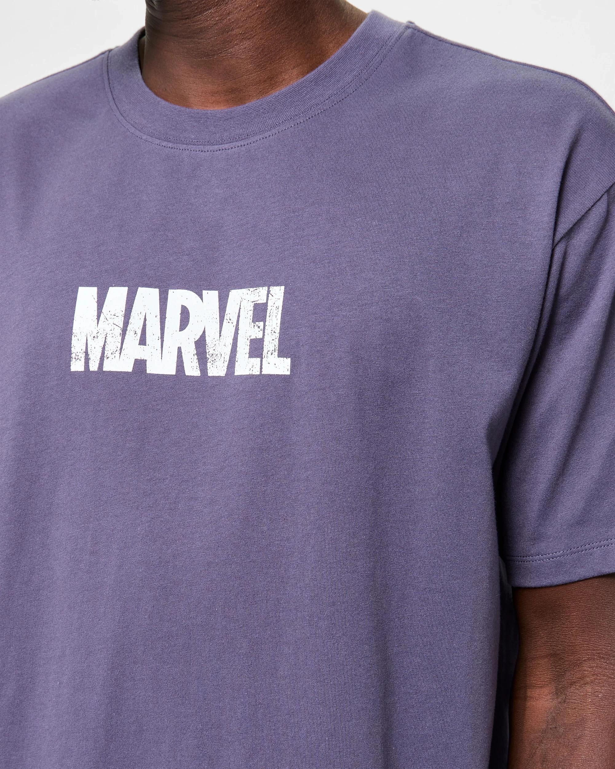 5 Licensed Australian Cotton Marvel Legacy T-Shirt BLUE, 5 of 5