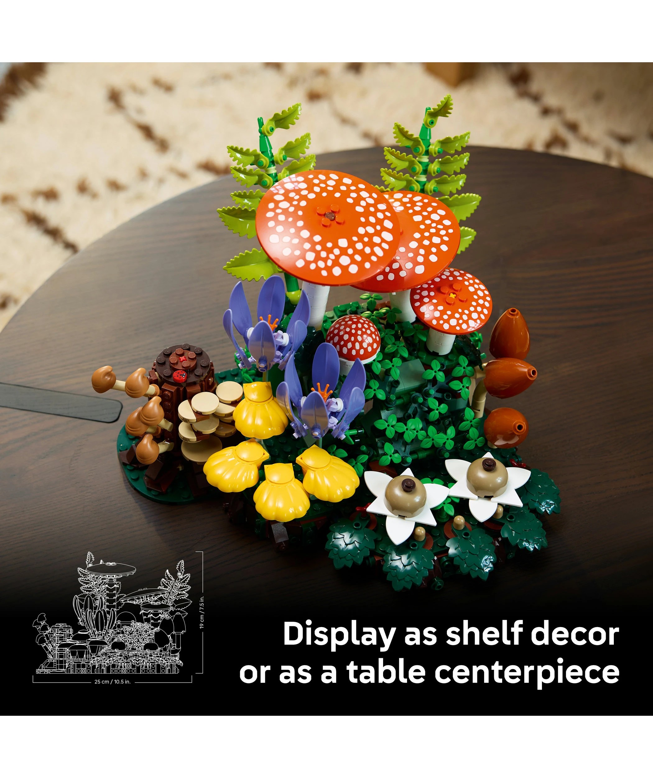 7 LEGO Botanicals Woodland Mushrooms 11505, 7 of 9