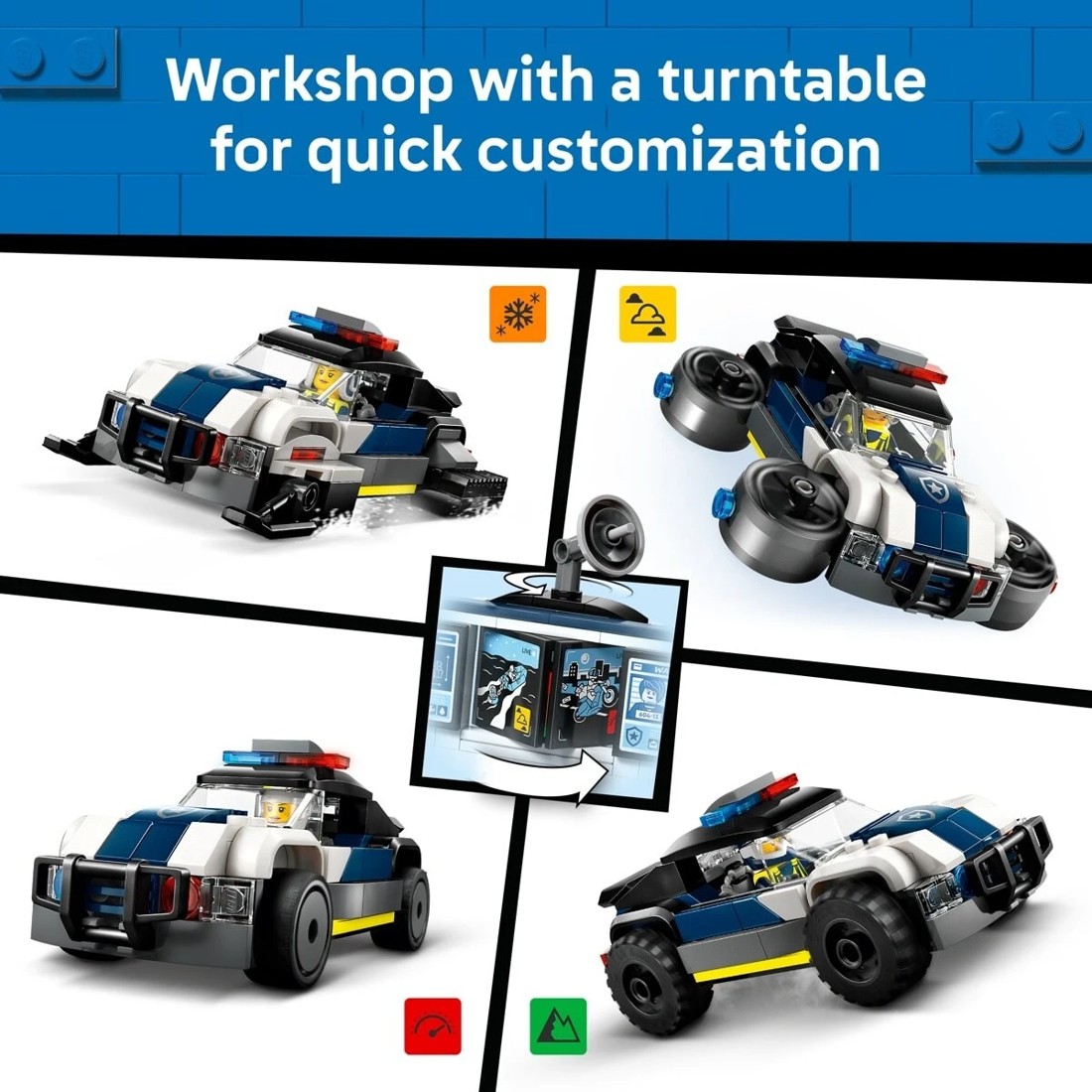 5 LEGO City Custom Police Car Garage 60457, 5 of 10