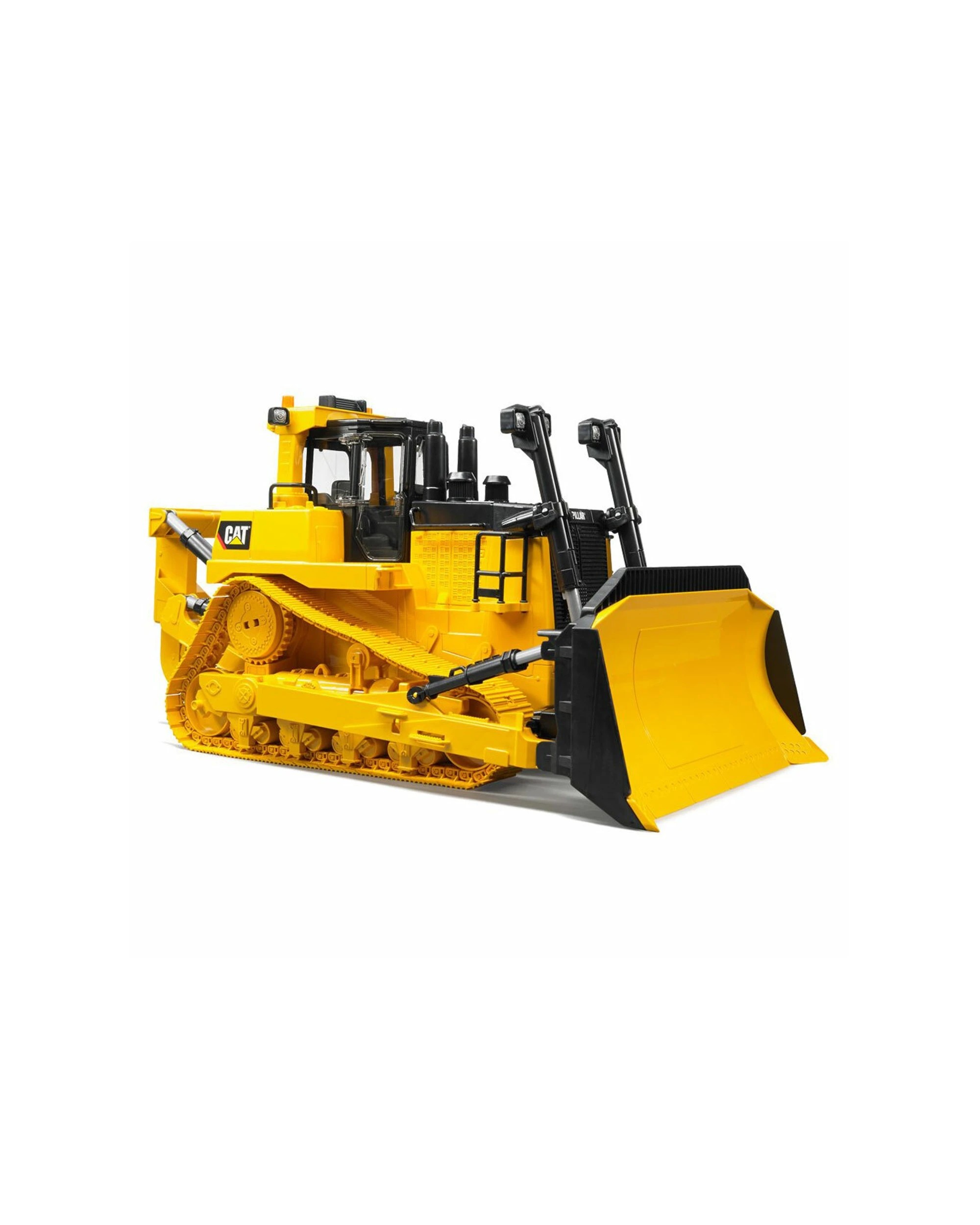 4 Bruder 1 16 Kids Caterpillar Large Construction Truck Bulldozer With Ripper - Yellow, 4 of 8