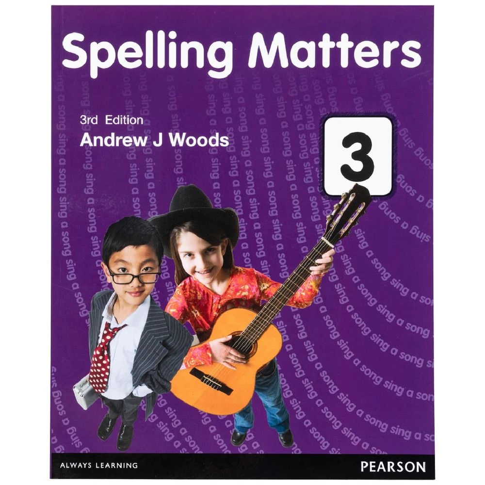 1 Spelling Matters Book 3, 1 of 2