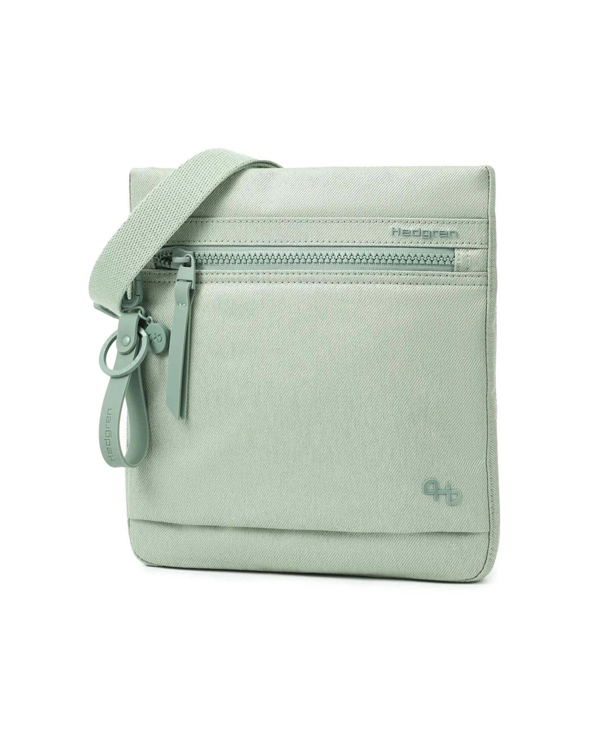 4 Hedgren Leonce Small Vertical Crossbody Bag with RFID Secure Design Jean Lily Pad - Green, 4 of 7