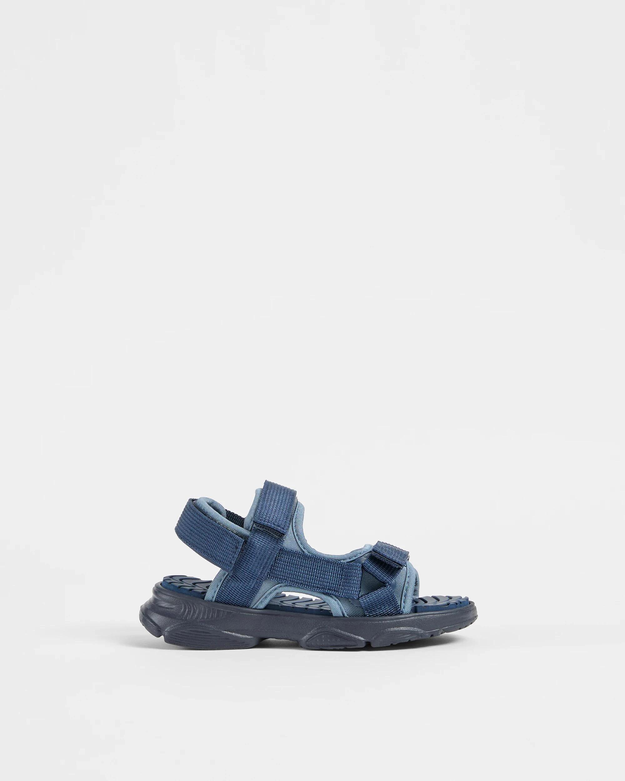 1 Target Boys Junior Webbing Sandal NAVY, 1 of 2