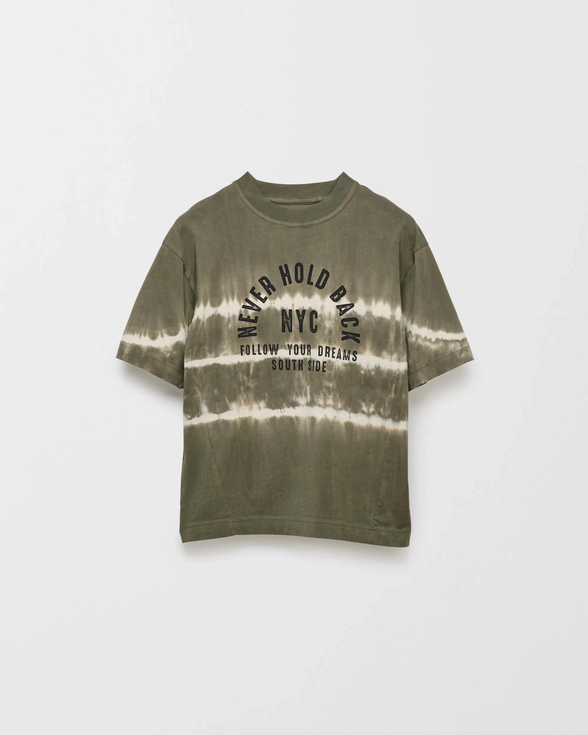 3 Target Australian Cotton Oversized Washed T-Shirt BROWN, 3 of 4