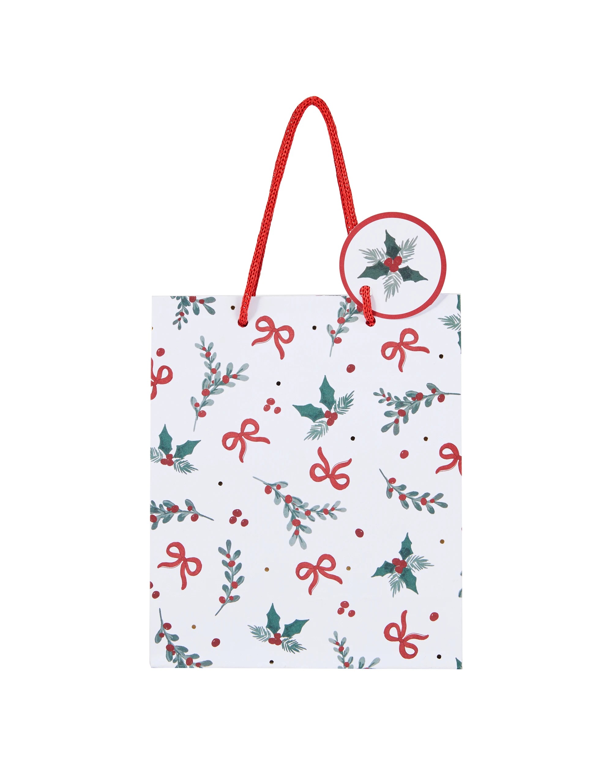 2 Holly Gift Bag - Small, 2 of 5