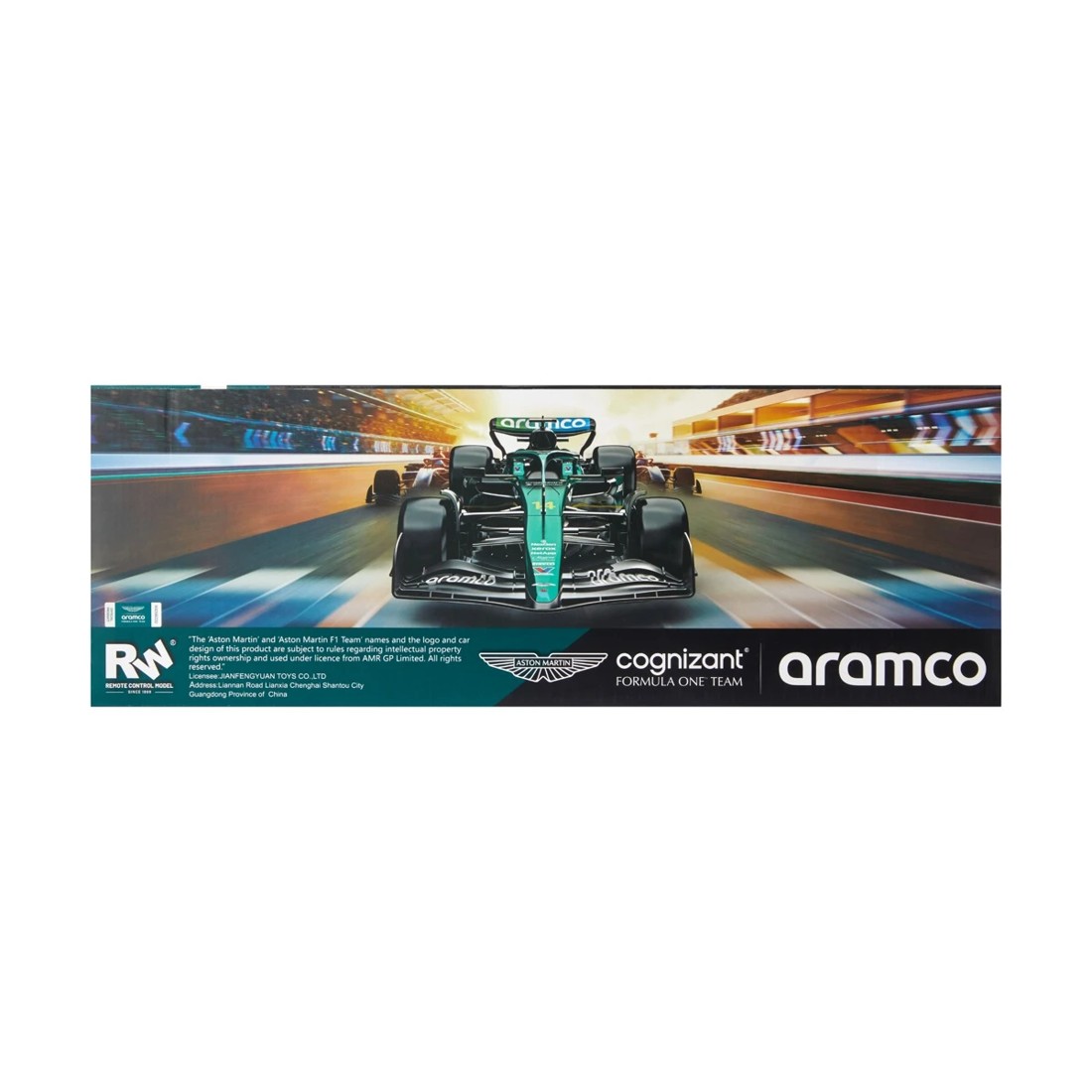 8 Aramco Cognizant Formula One Team Aston Martin Remote Control Vehicle, 8 of 8