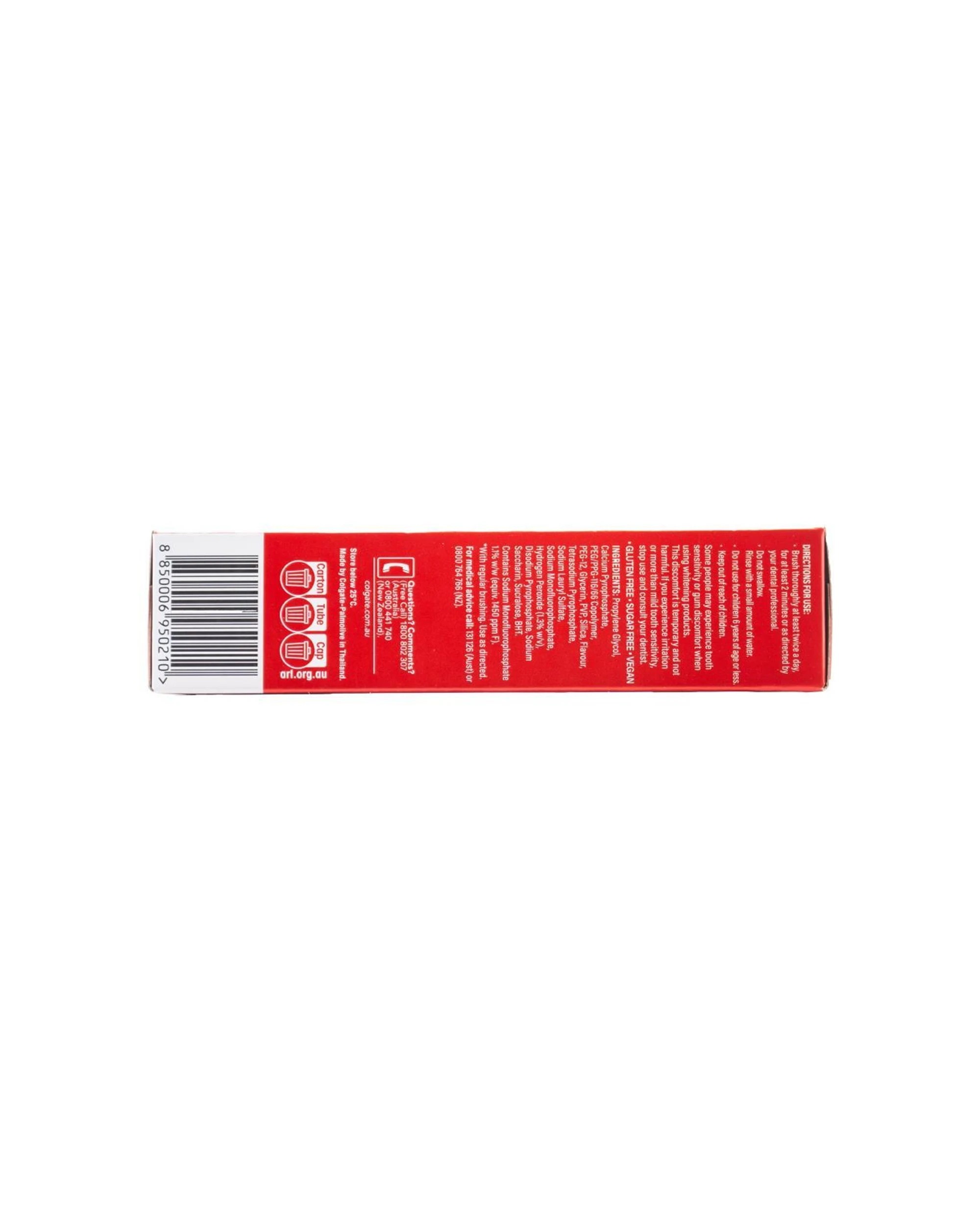 3 Colgate 6pk Toothpaste Optic White Stain Fighter Enamel Care Gentle Mint 100ml - Multi, 3 of 5