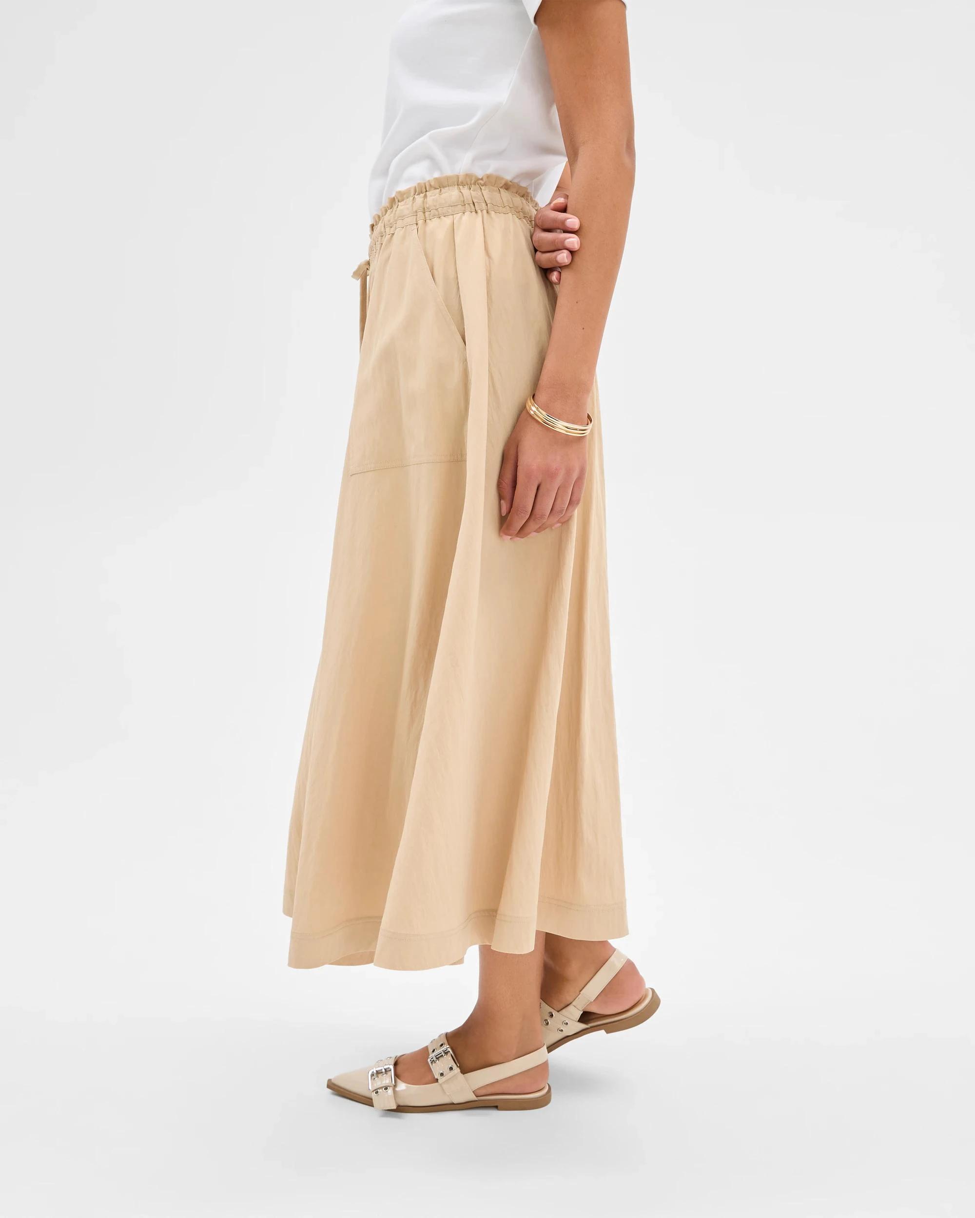 3 Target Pull On Midi Skirt CASHEW, 3 of 5