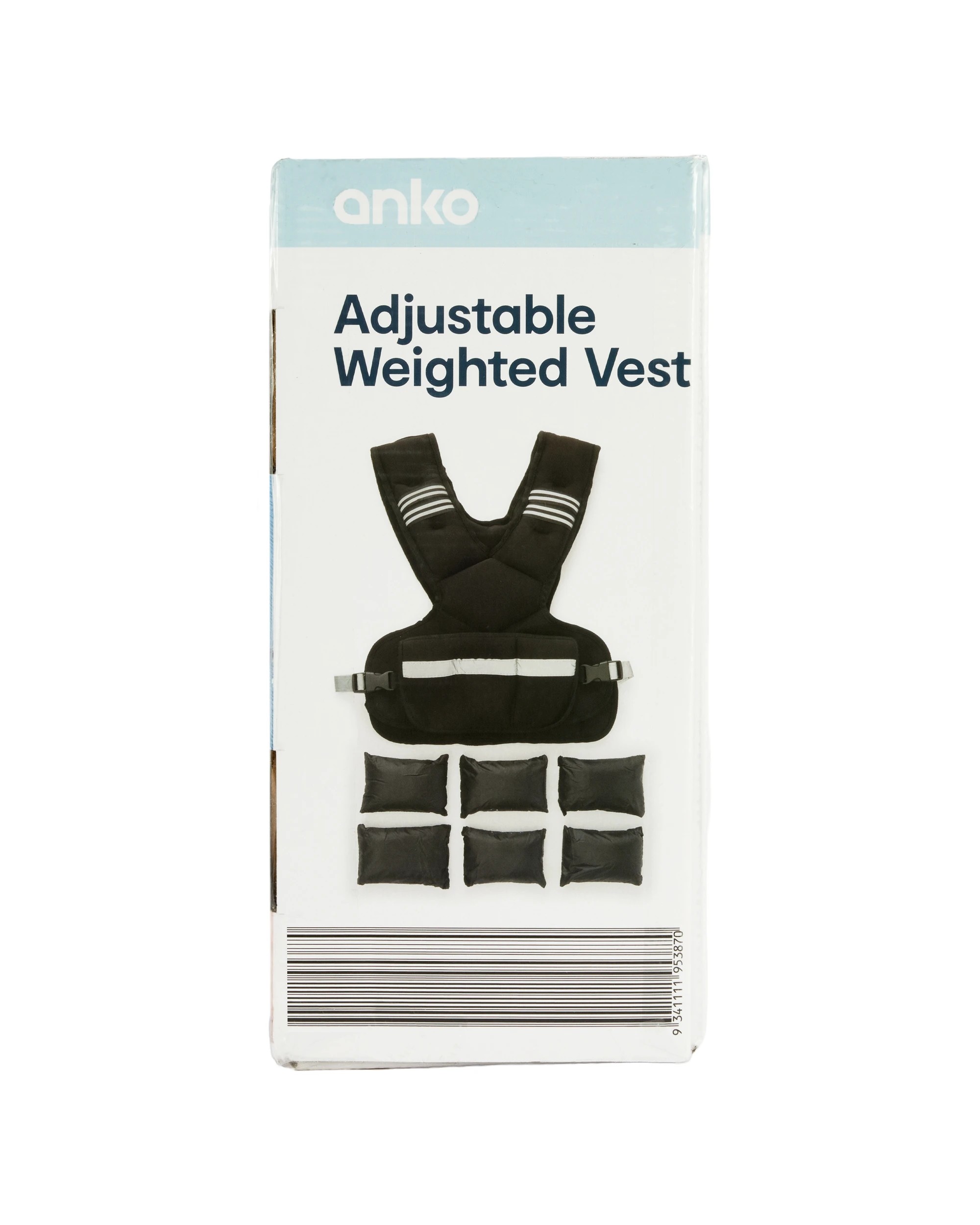 10 9-18kg Adjustable Weighted Vest, 10 of 10