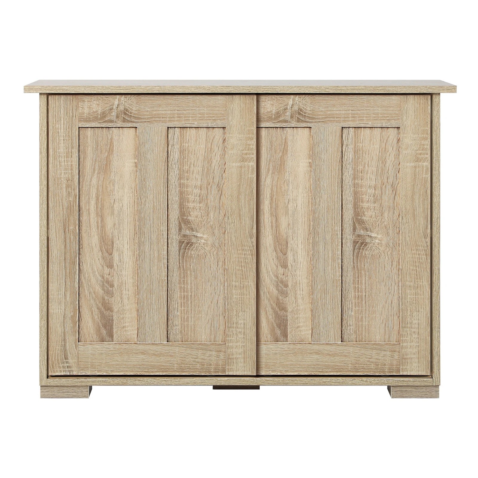 6 Oikiture Buffet Sideboard Cabinet Storage Cupboard Hallway Table
 - Natural, 6 of 10