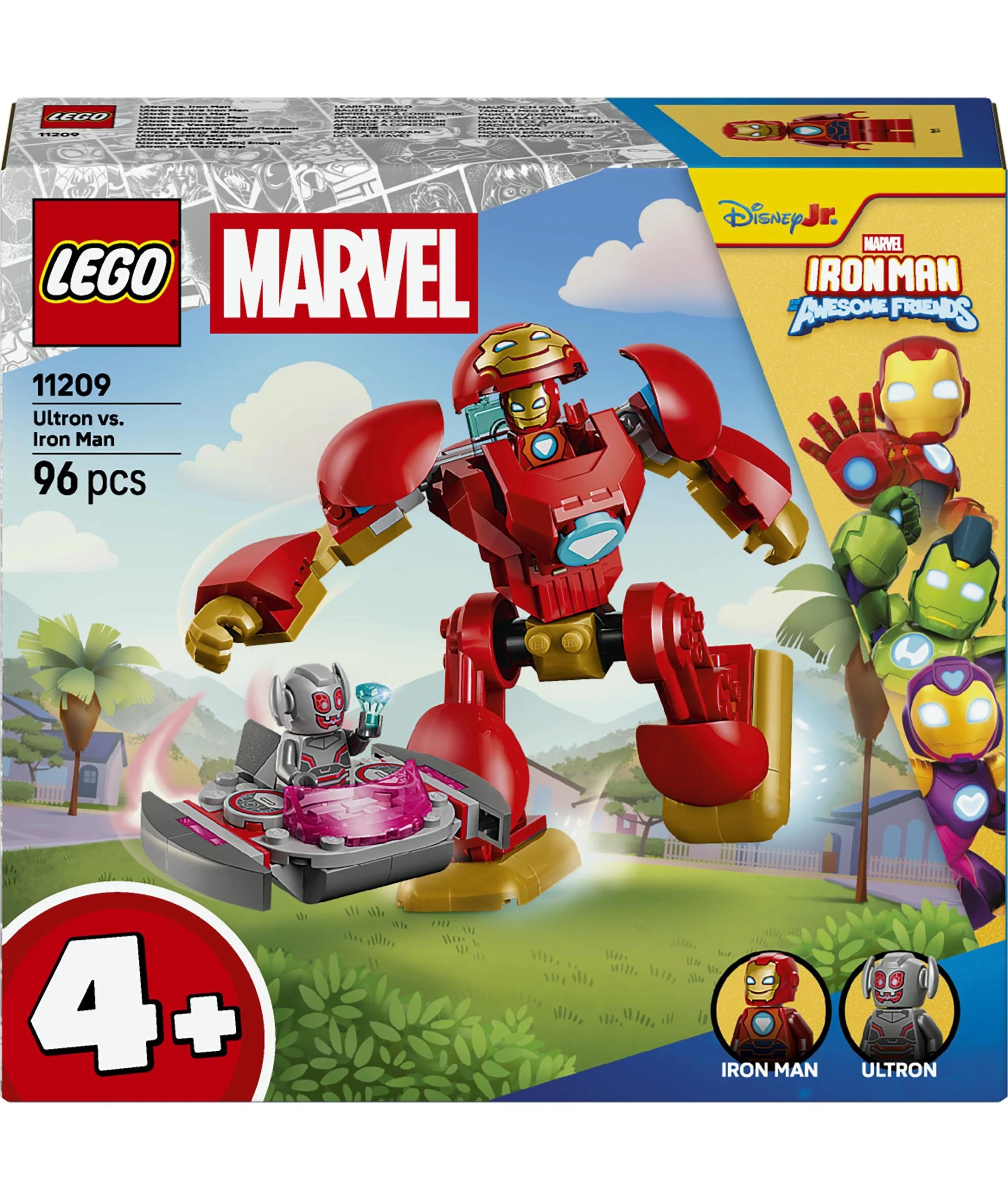 1 LEGO Disney Junior Marvel Ultron vs. Iron Man 11209, 1 of 9