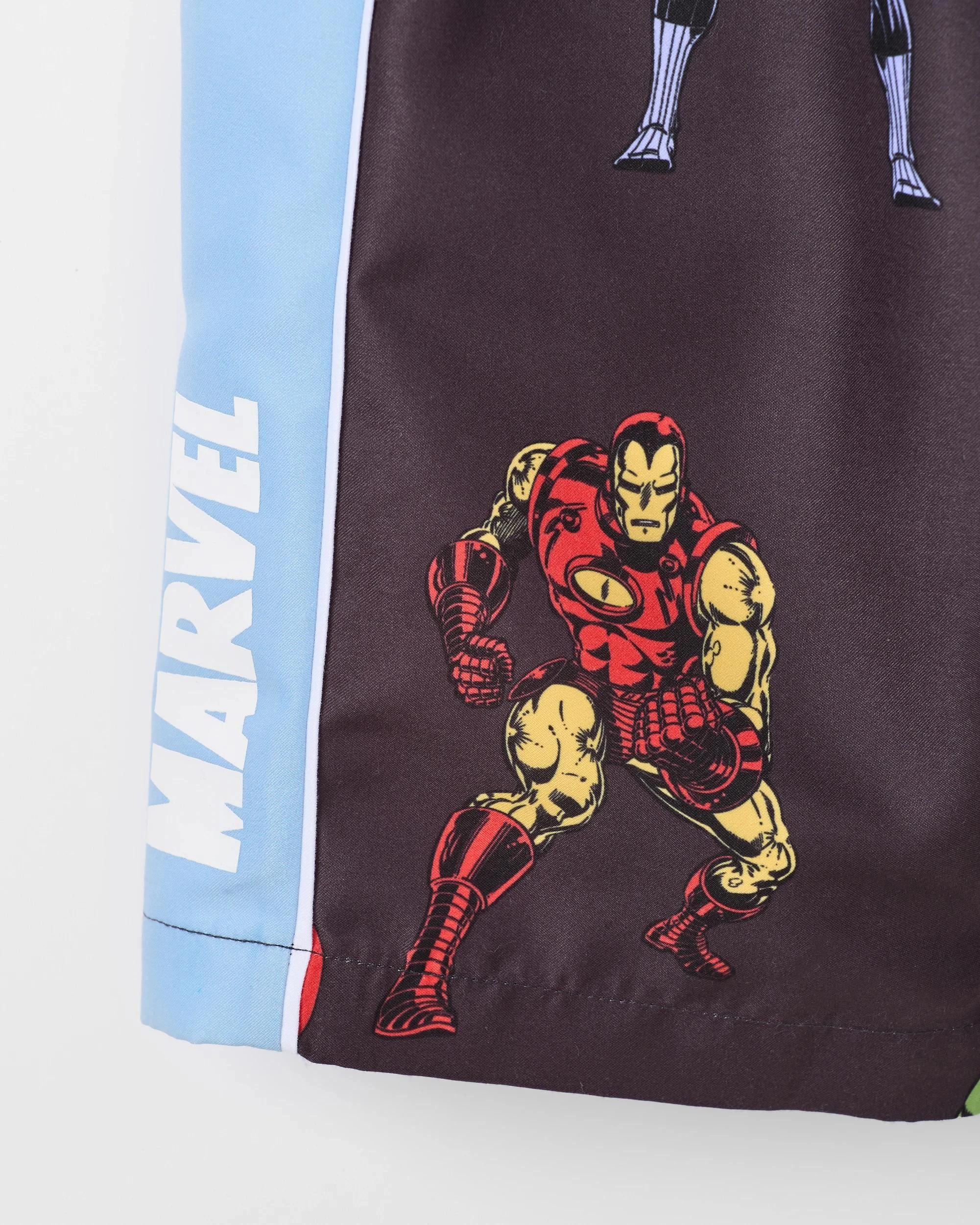 2 Marvel Swim Boardshorts CHARCOAL, 2 of 2