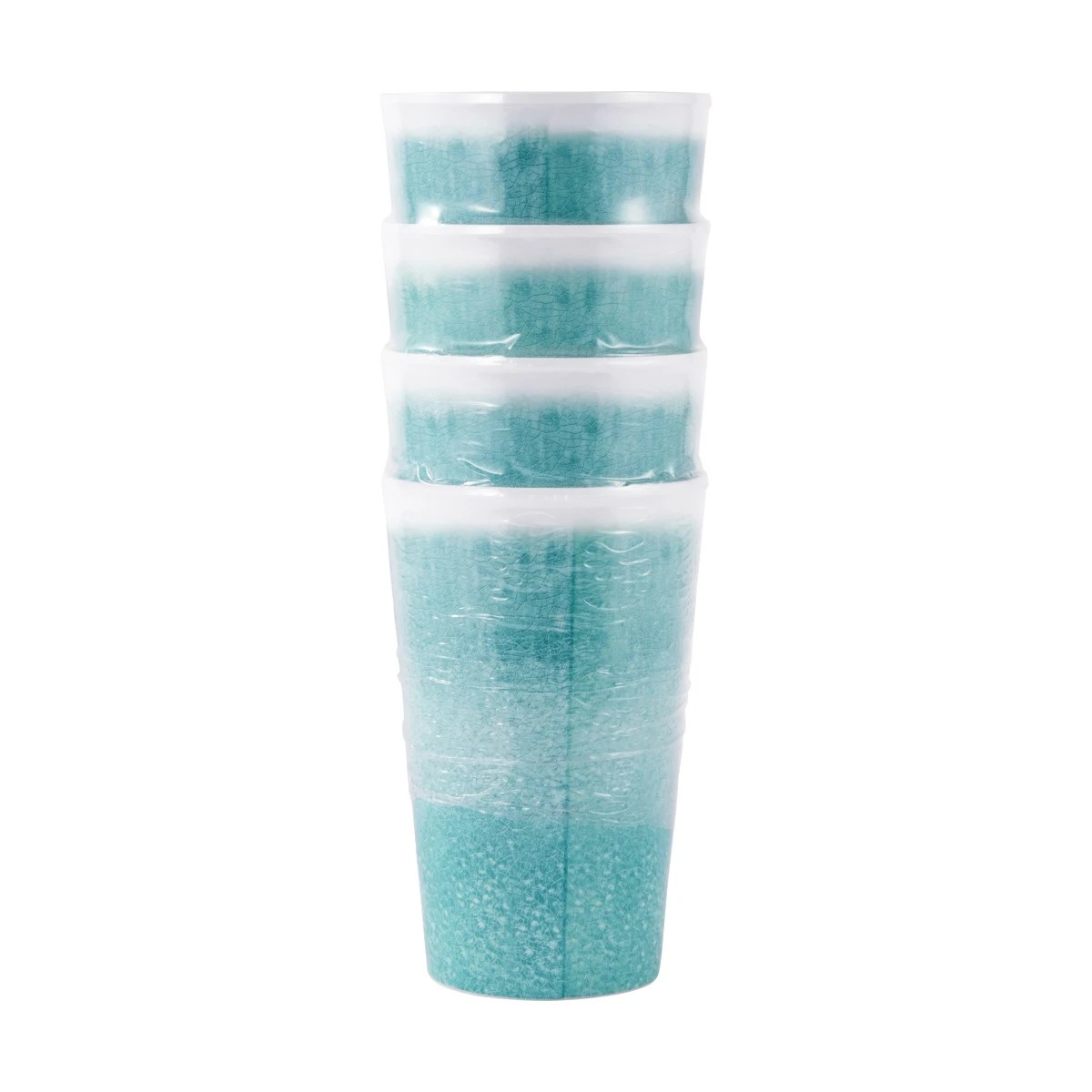 5 4 Mint Glazed Look Tumblers, 5 of 6