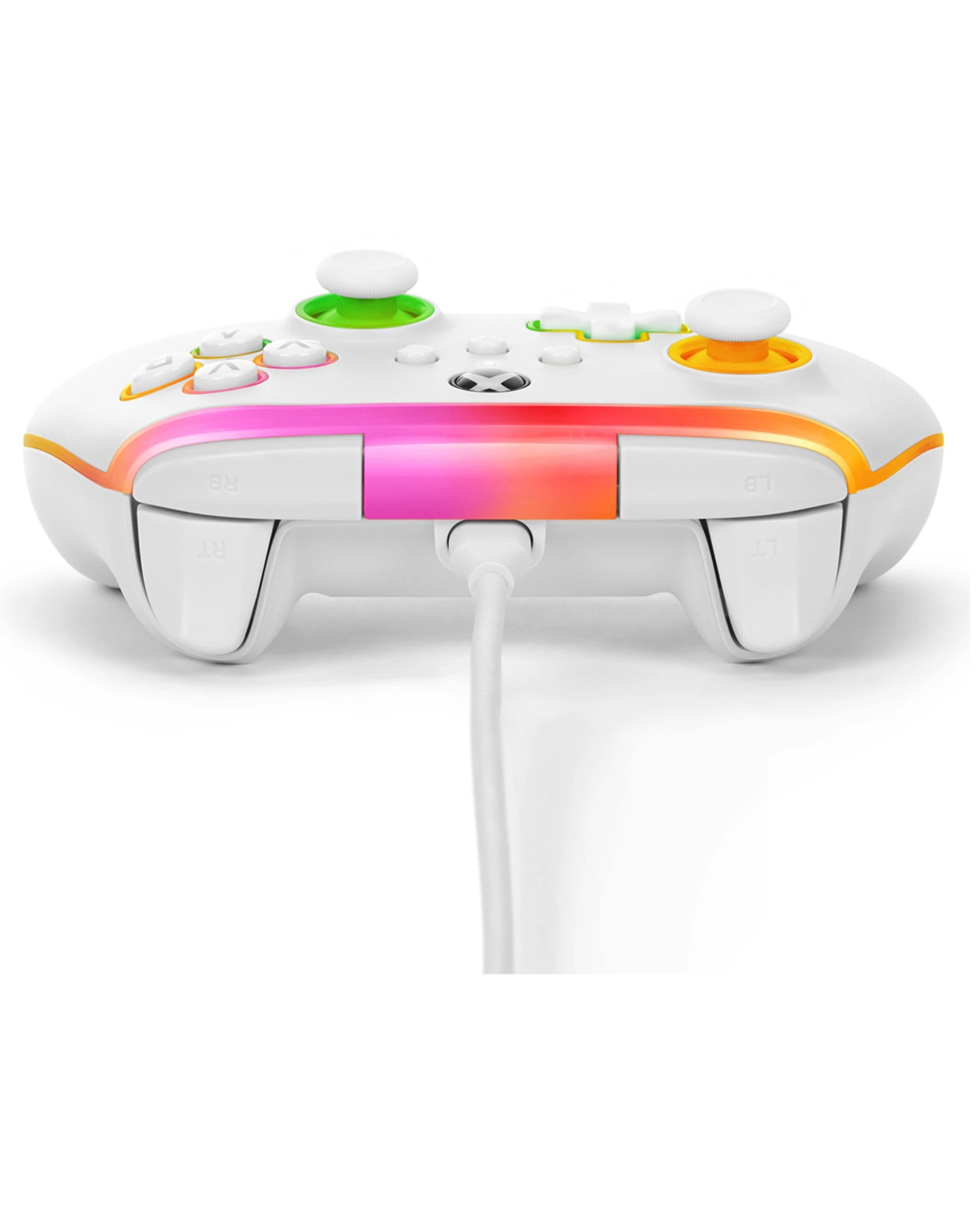 1 Powera Xbox Series S X Wired Console Gaming Controller Lumectra White 3m Cable - White, 1 of 8