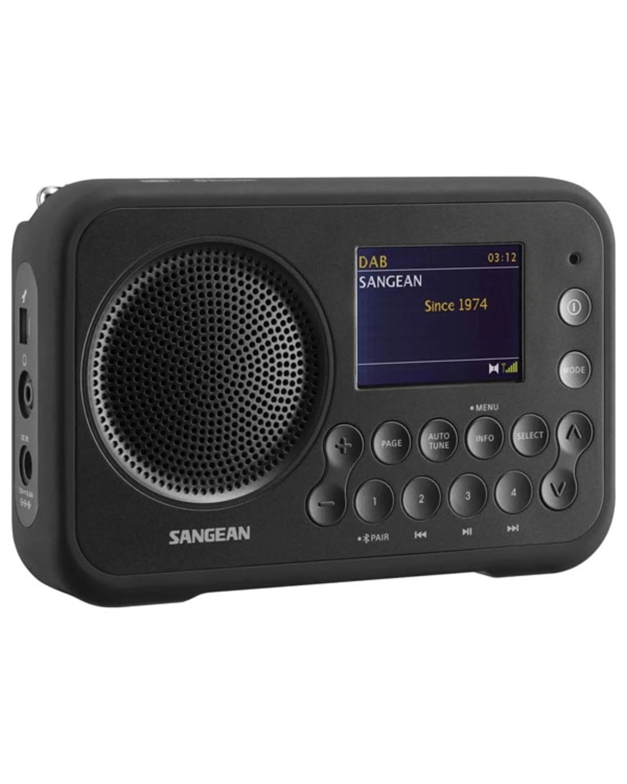 2 Sangean DPR-76BT Bluetooth Portable Digital Radio, 2 of 4