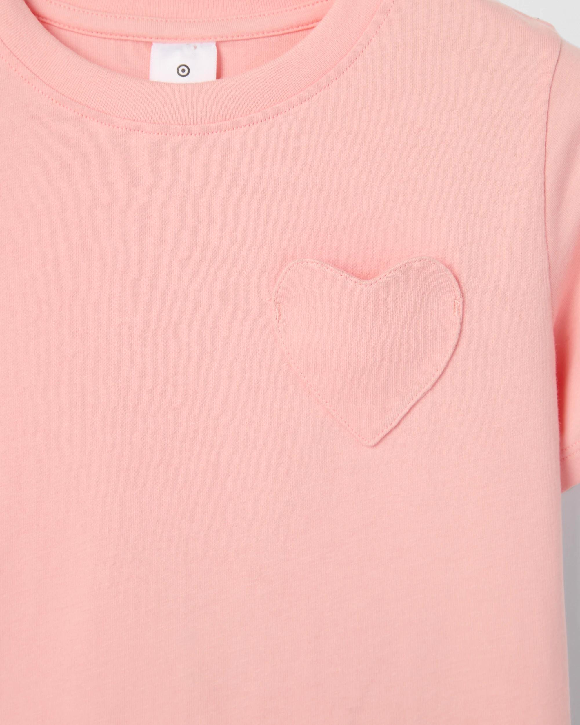 9 Target Kids Australian Cotton 3 Pack T-Shirts CORAL STRIPE, 9 of 9