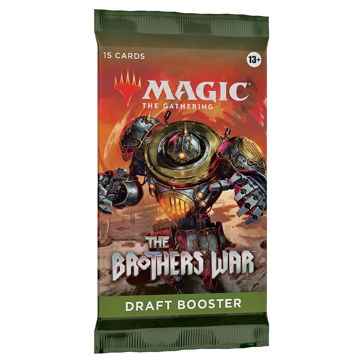 2 Wizards Of The Coast Magic The Brothers' War Single Draft Booster Pack, 2 of 3