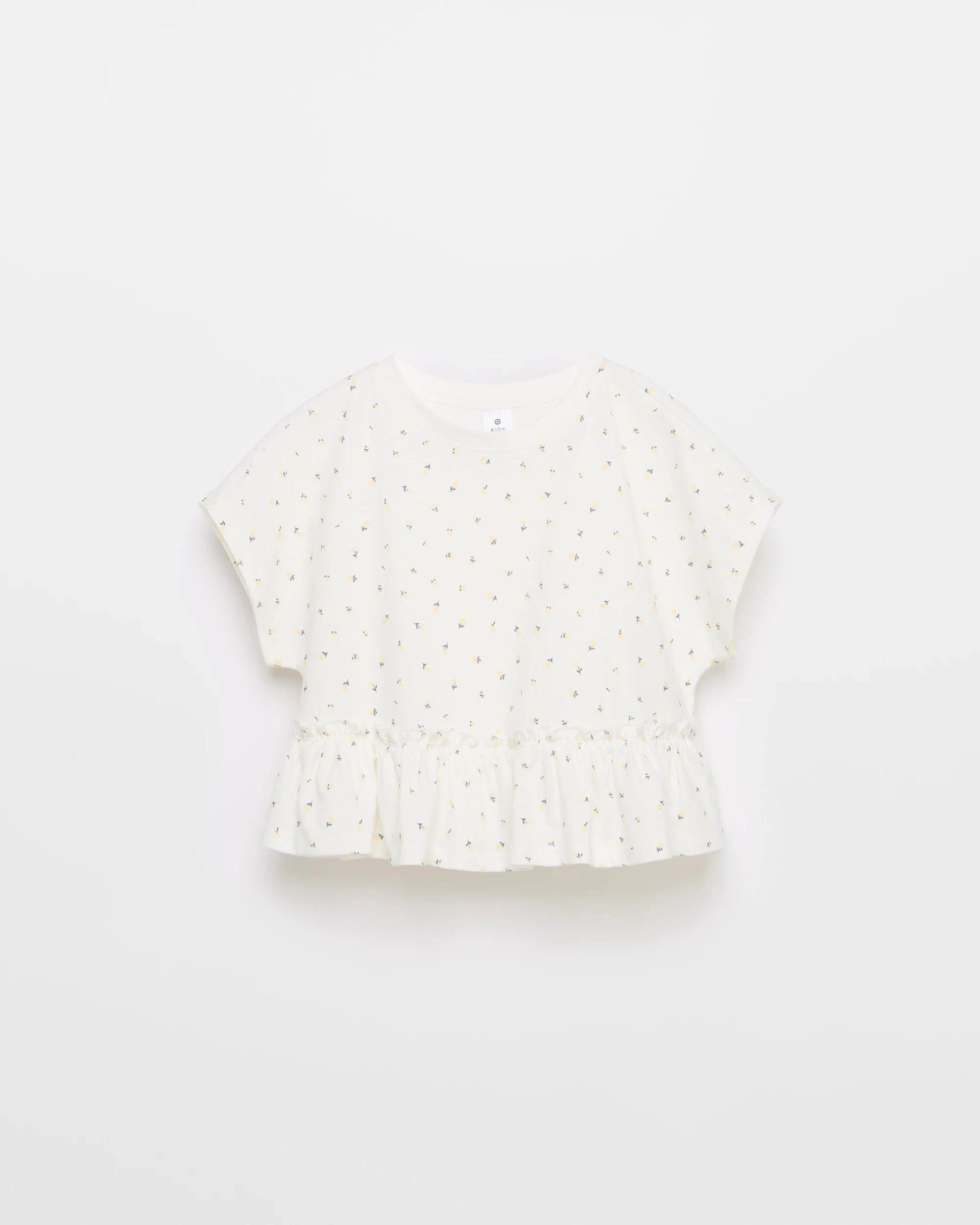 1 Target Australian Cotton Ruffle T-Shirt DITSY FLORAL, 1 of 2