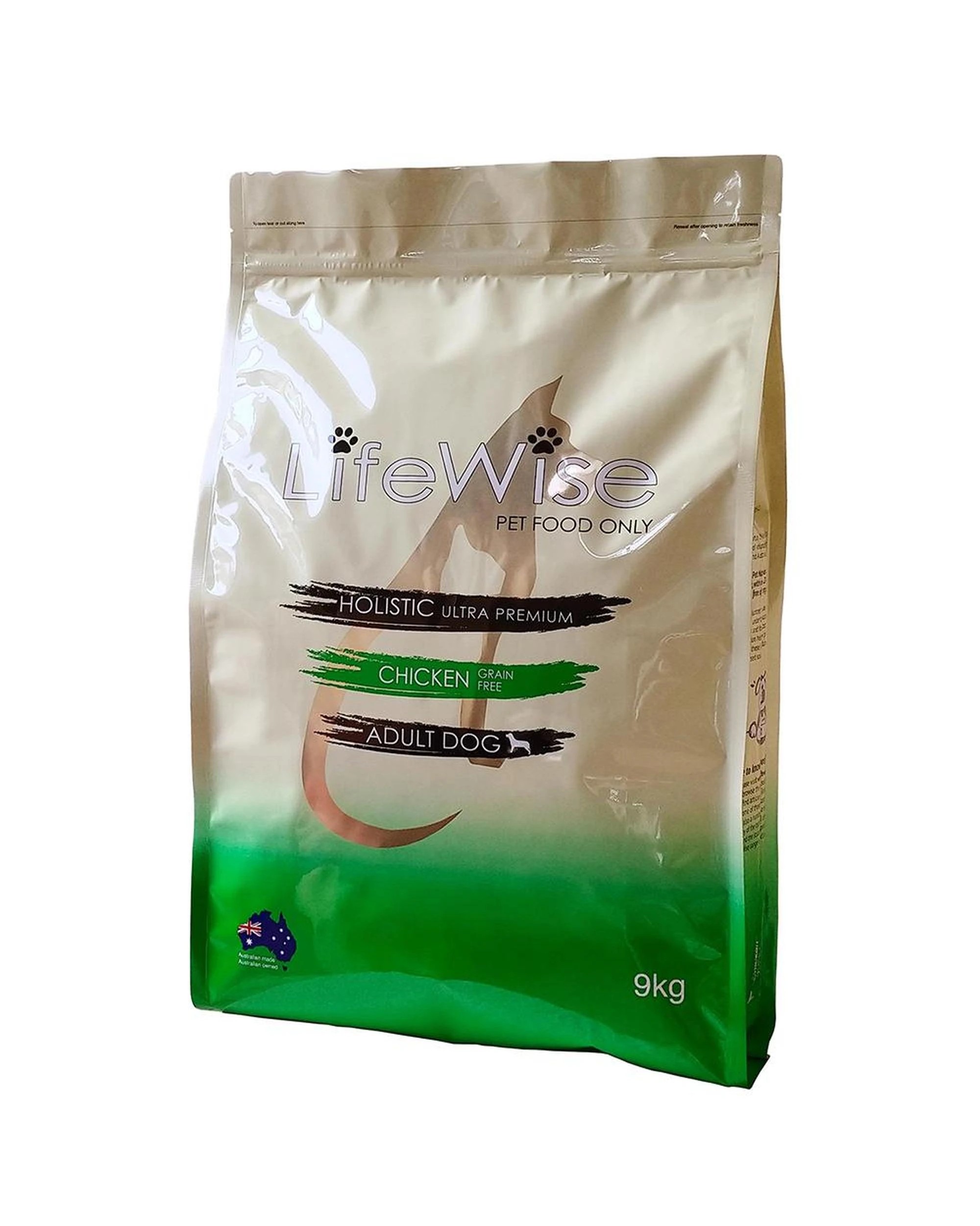 1 Lifewise Adult Dry Dog Food Chicken w/ Turkey & Vegetables 9kg, 1 of 2