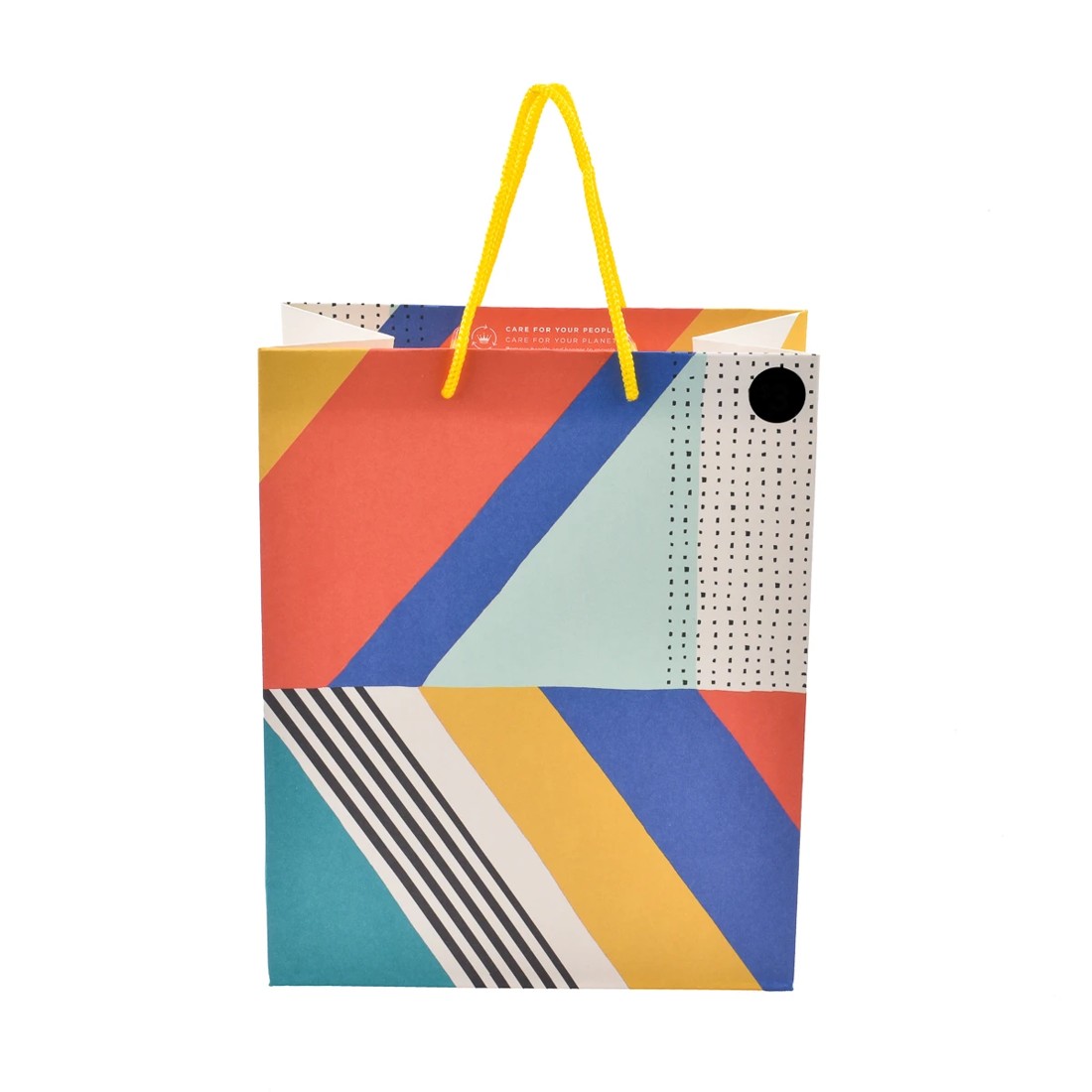 1 Hallmark Bold Pattern Gift Bag - Medium, 1 of 3