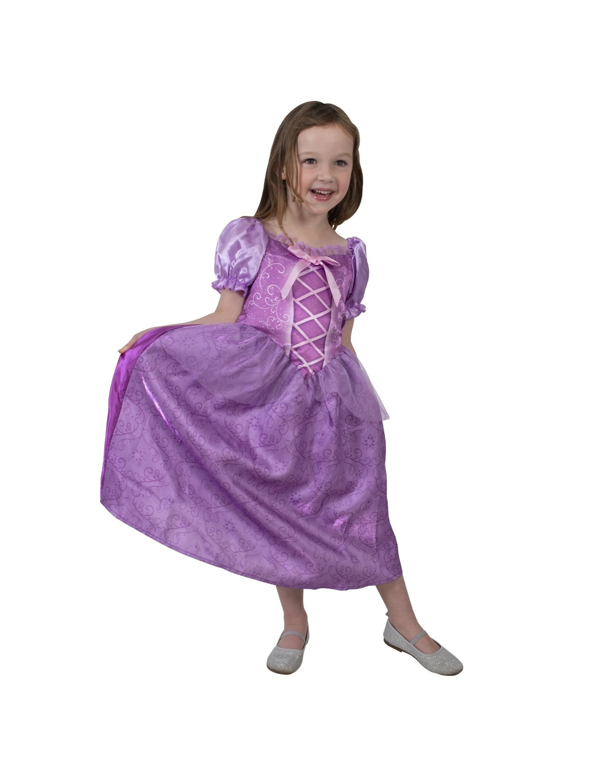 2 Disney Princess Rapunzel Filagree Child Costume 4-6 Years, 2 of 4