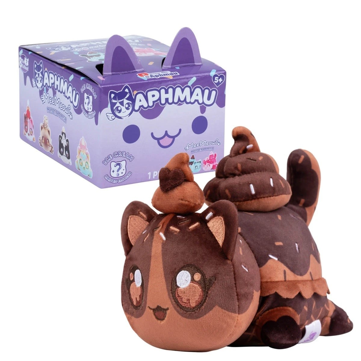 10 15cm Aphmau MeeMeows Mystery Plush: Ice Cream - Assorted, 10 of 10