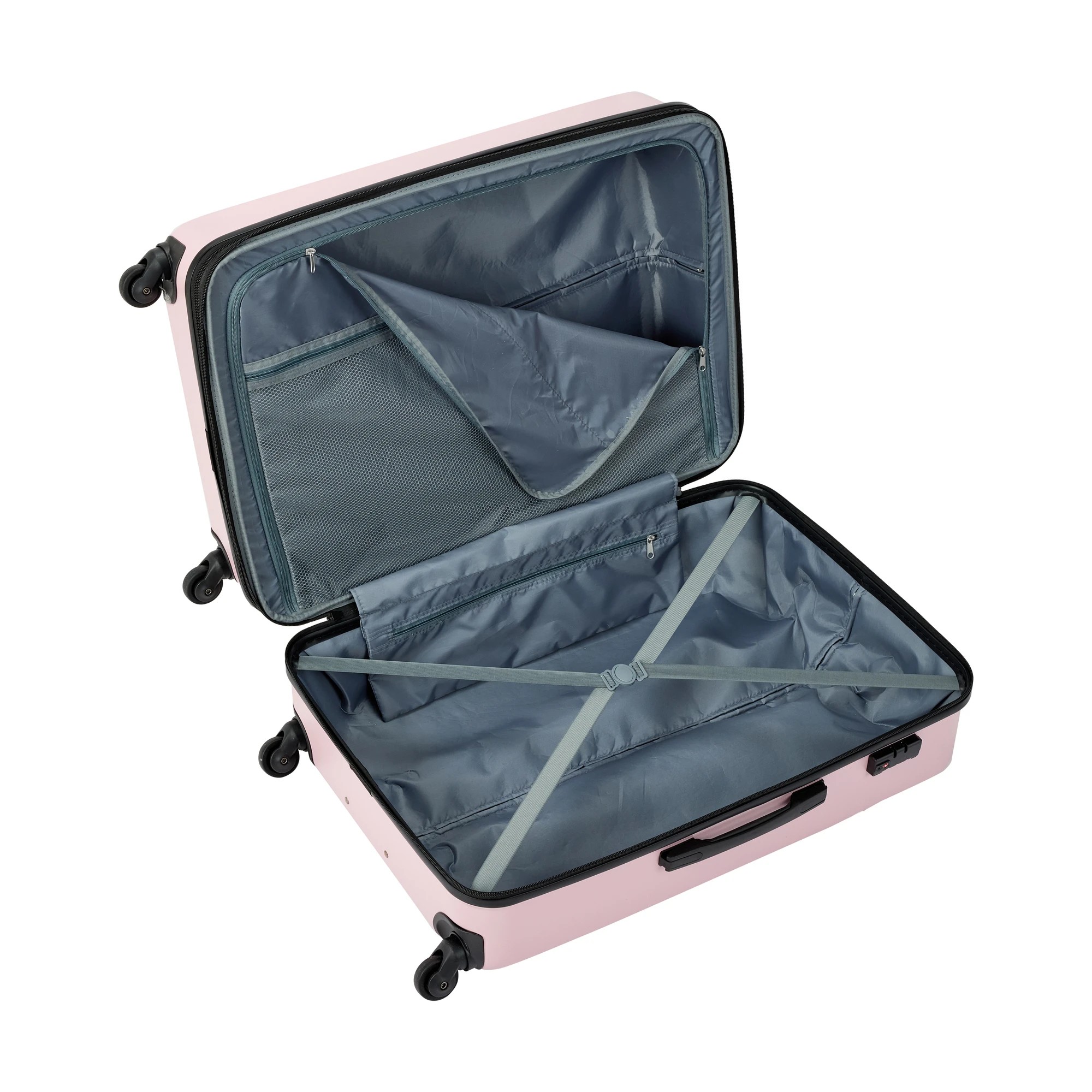 3 71cm Albany Hard Case 4 Wheels - Blush, 3 of 8